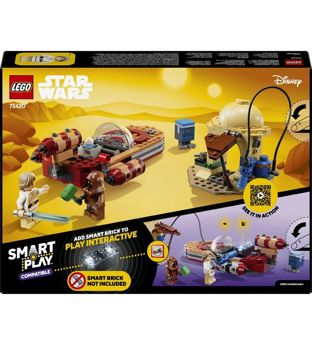 10 LEGO Star Wars SMART Play: Luke's Landspeeder 75420, 10 of 10
