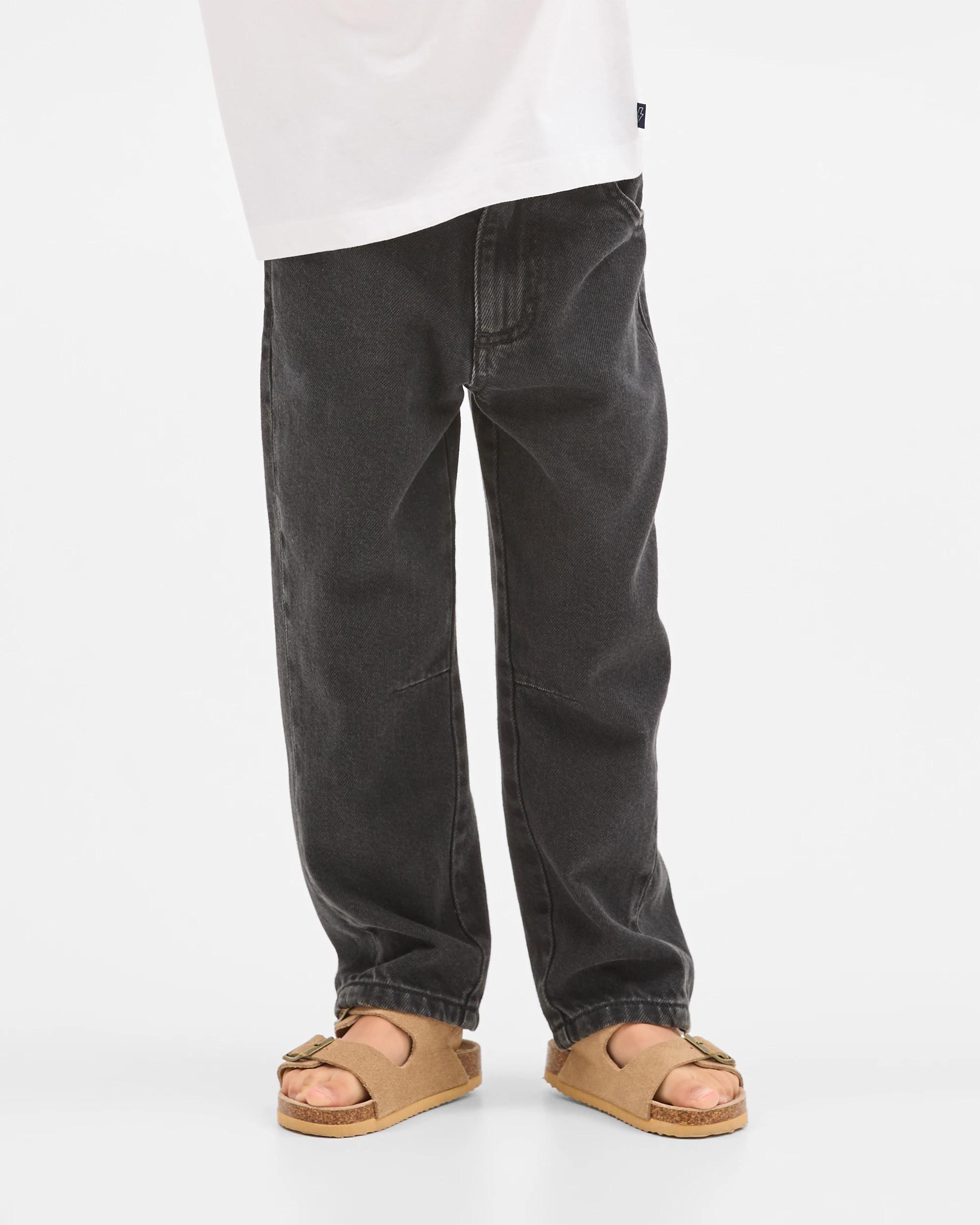 2 Target Denim Straight Leg Denim Jeans BLACKWASH, 2 of 5