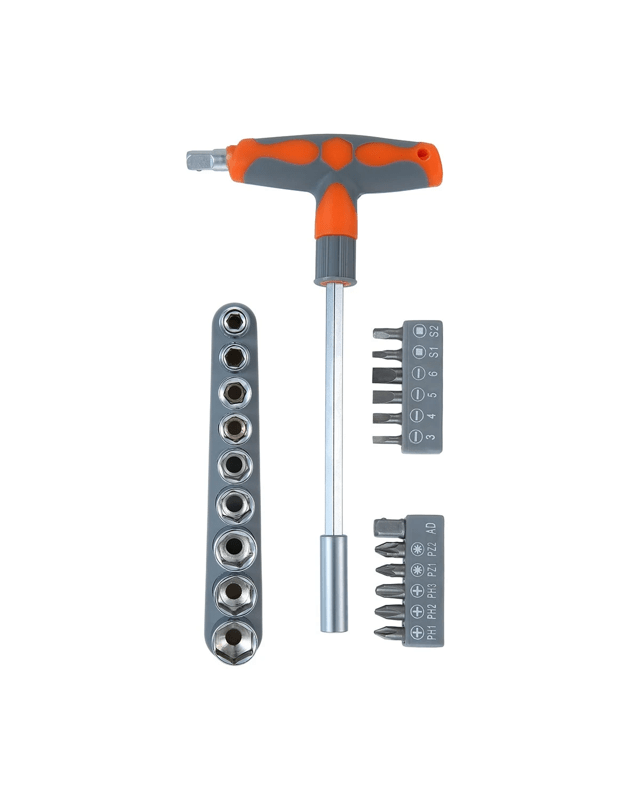 22-Piece T Handle Socket and Bit