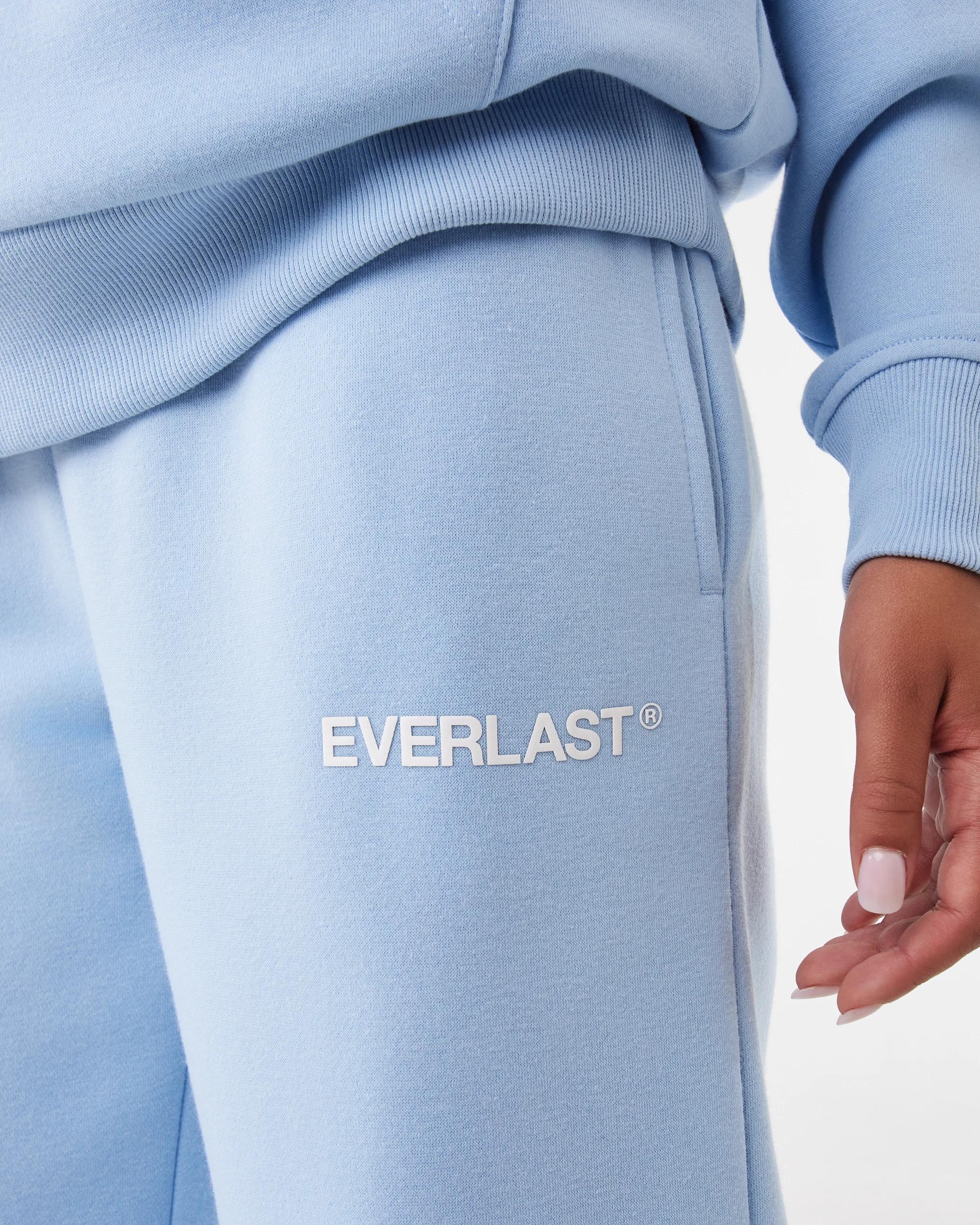 5 Everlast Womens Straight Leg Sweatpants Blue Chalk, 5 of 6