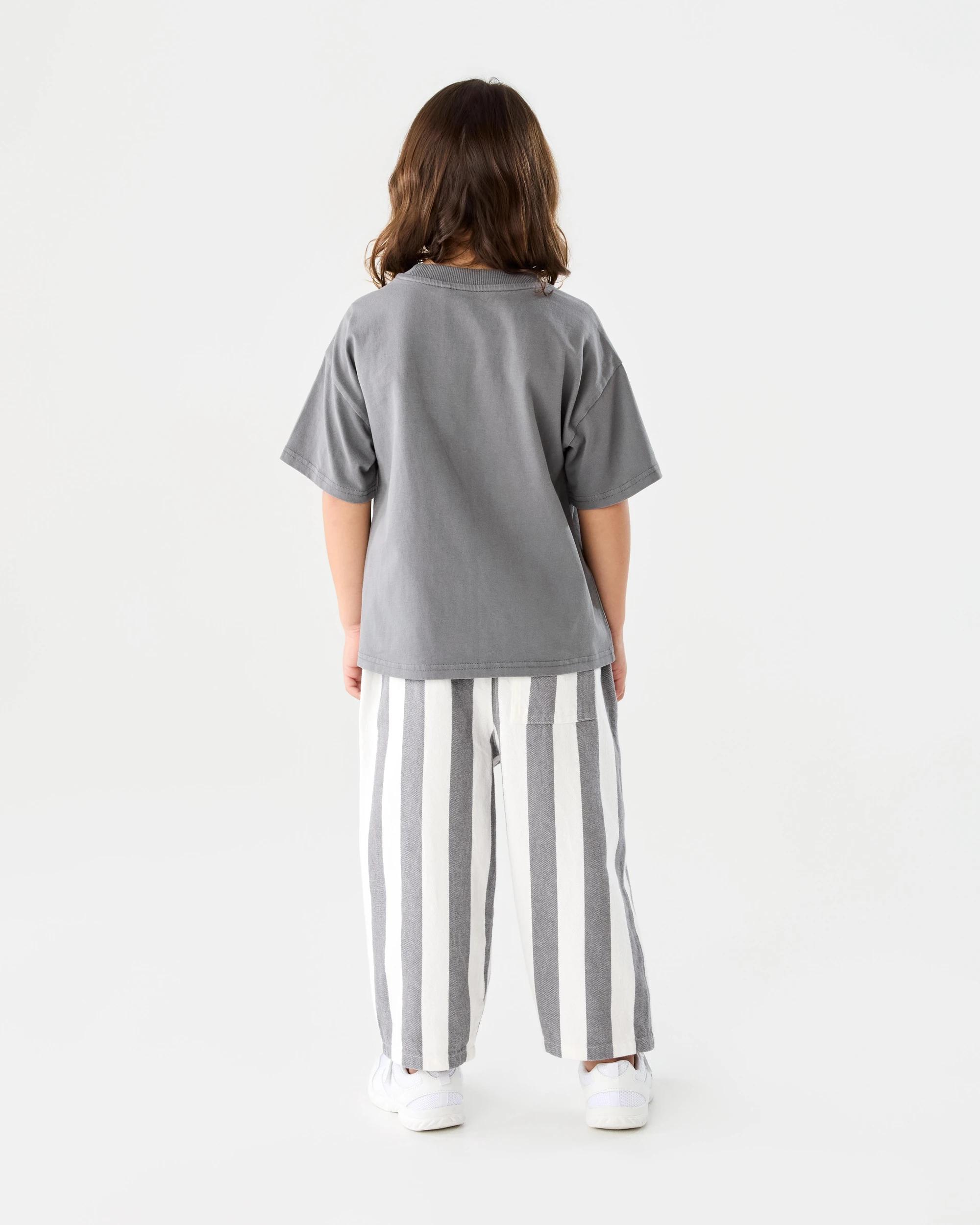 8 Stripe Woven Pants Gry Stripe, 8 of 8