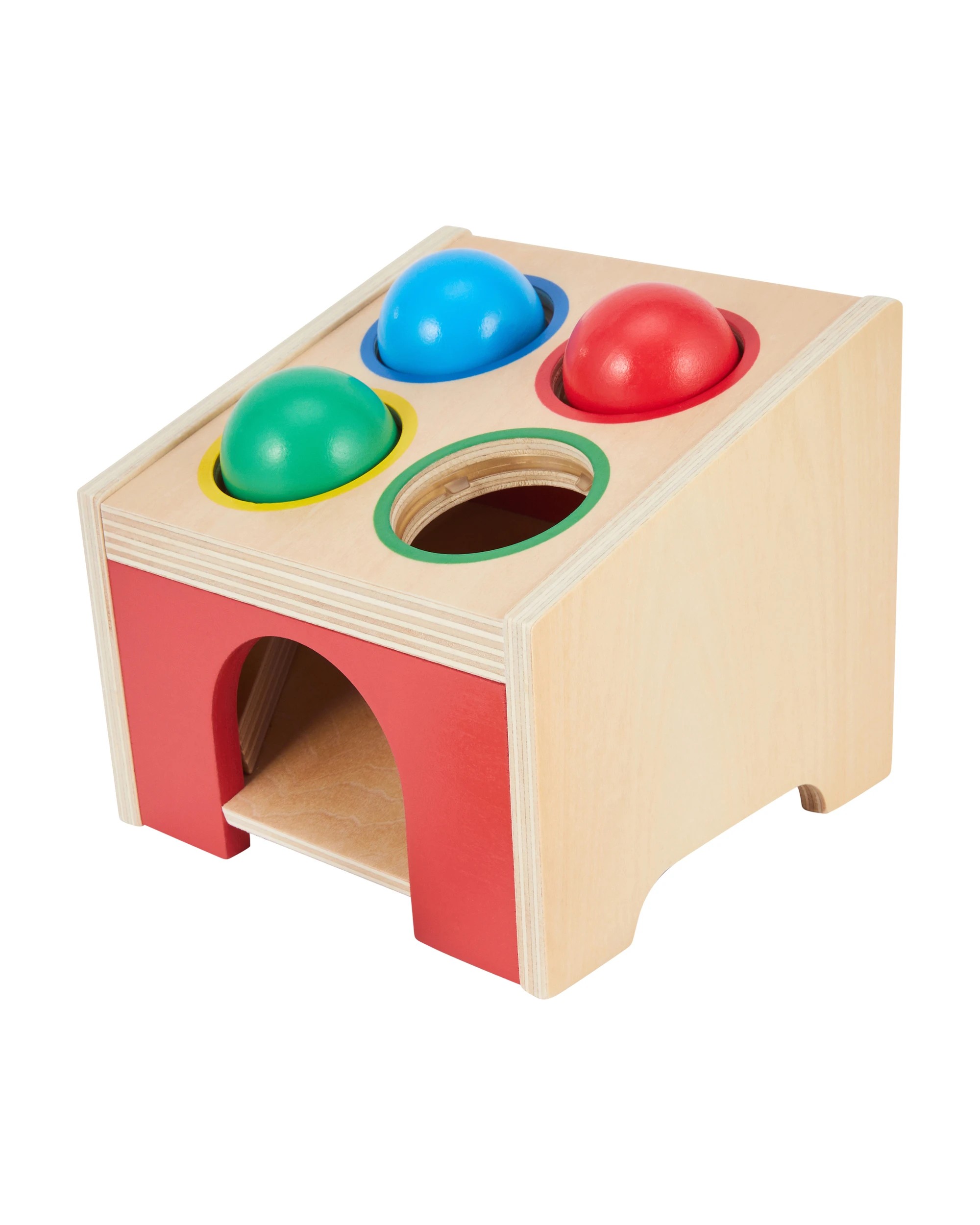 2 6 Piece Wooden Hammer Pound Cube, 2 of 9