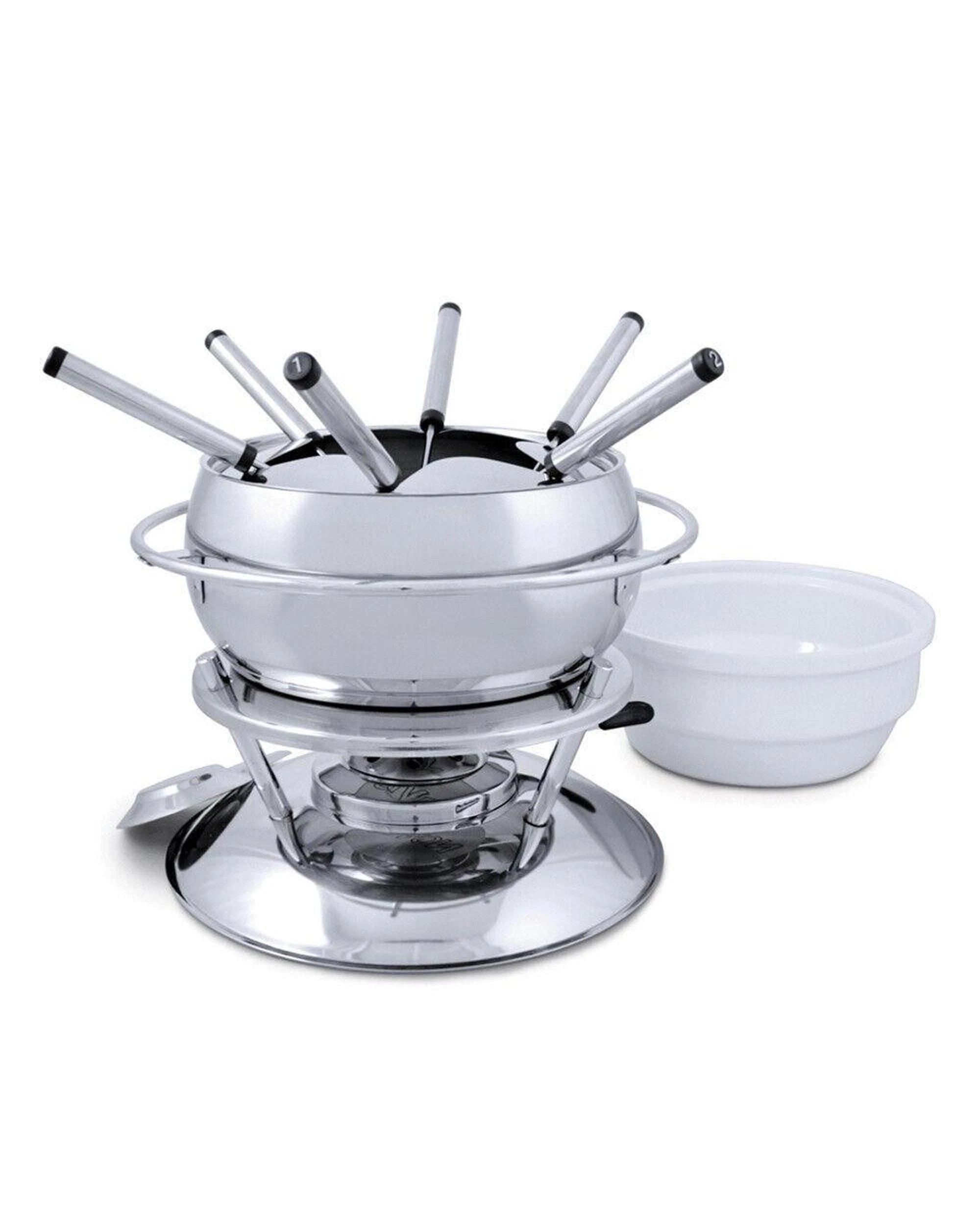 1 Swissmar Zuri Stainless Steel 11pc Fondue Set 11 Piece, 1 of 2