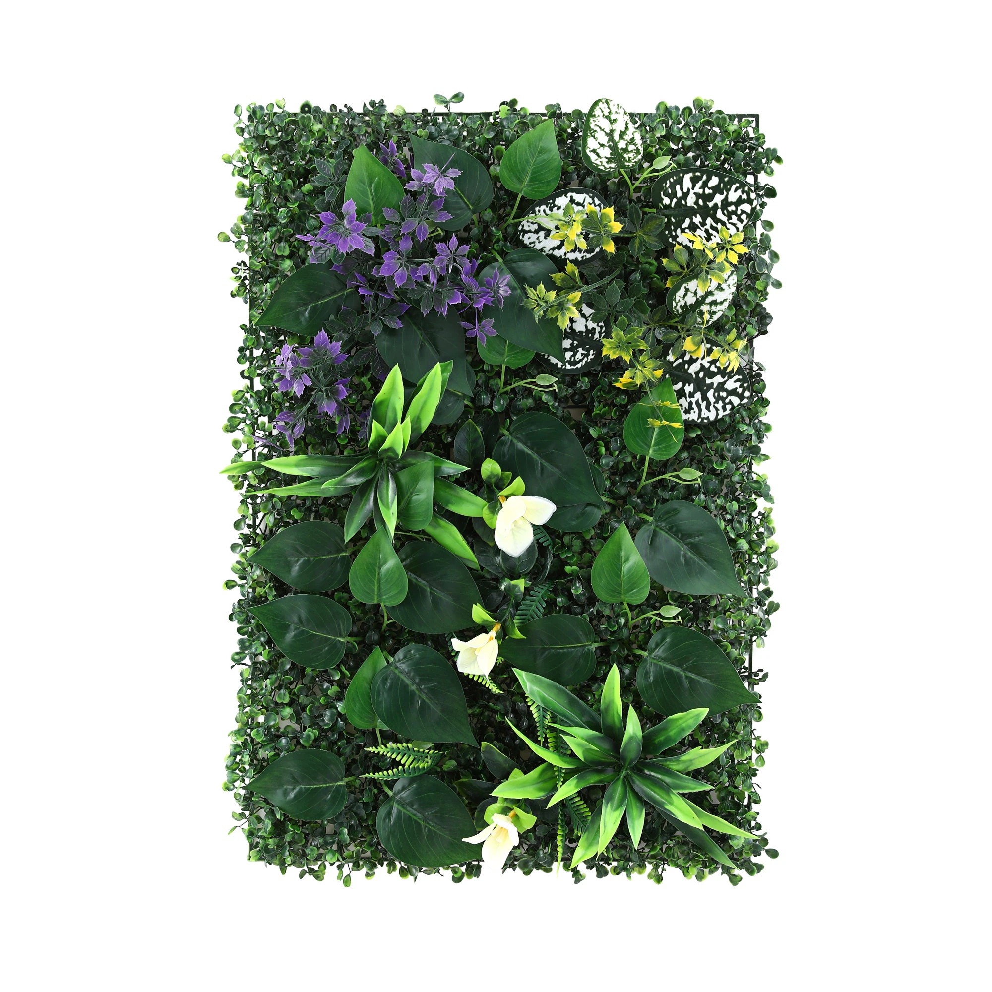 1 Gardeon 4PCS Artificial Plant Wall Panels 40X60CM Boxwood Panel Hedge Grass Backdrop Backyard - Green, 1 of 2
