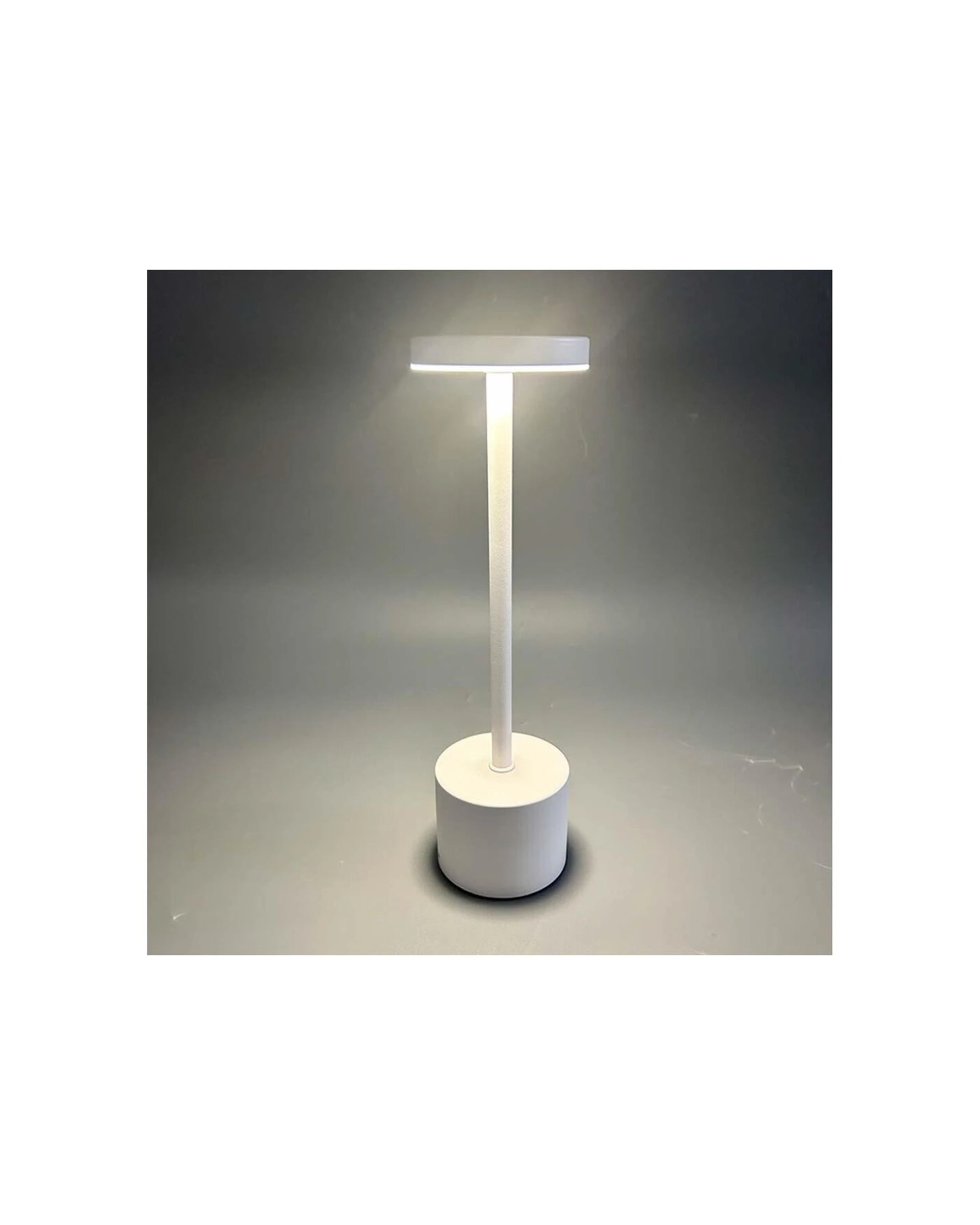 Brazco Cordless Rechargable Wireless Table Modern Lighting Flat Lamp ...