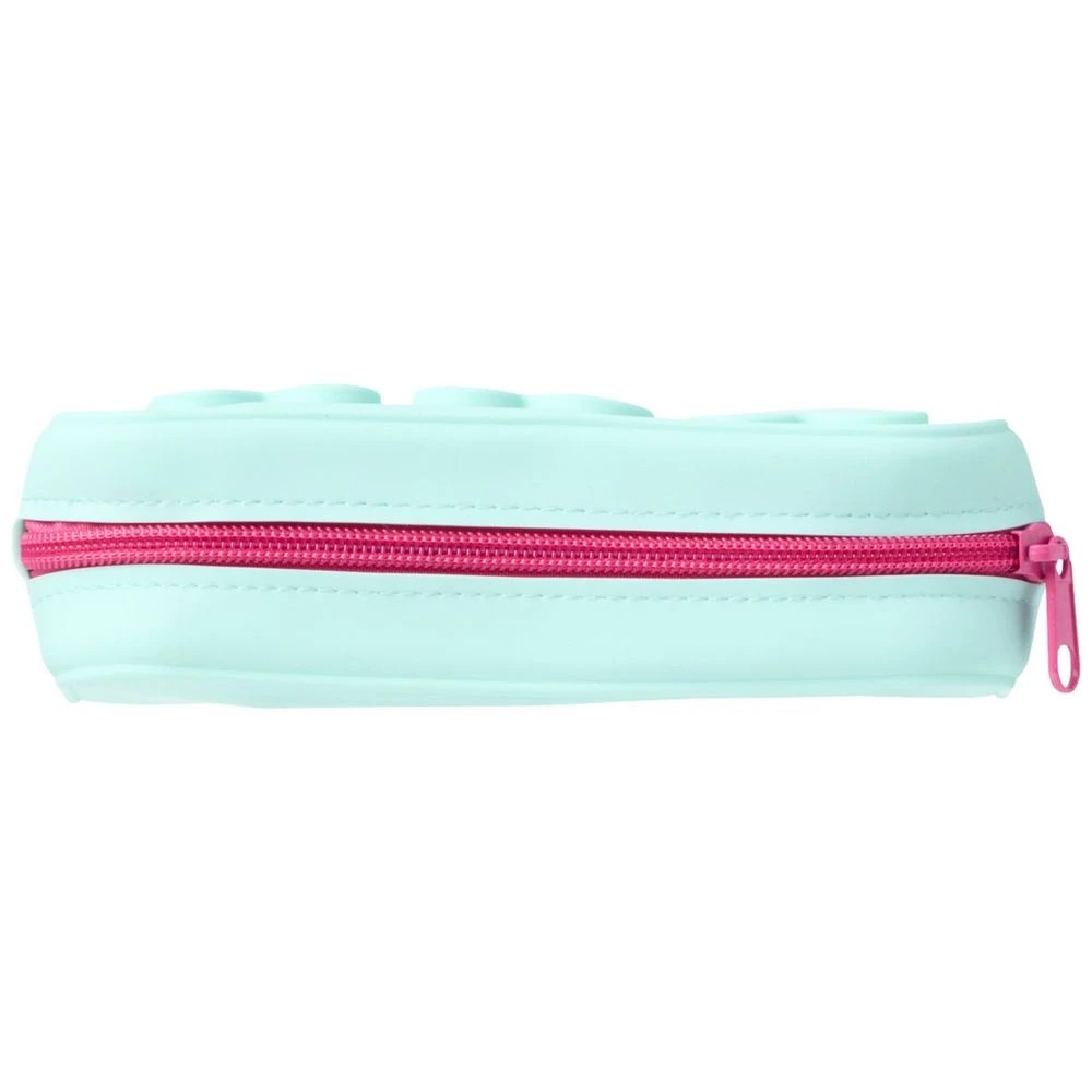 3 Studymate Silicone Pencil Case Heart Mint, 3 of 3