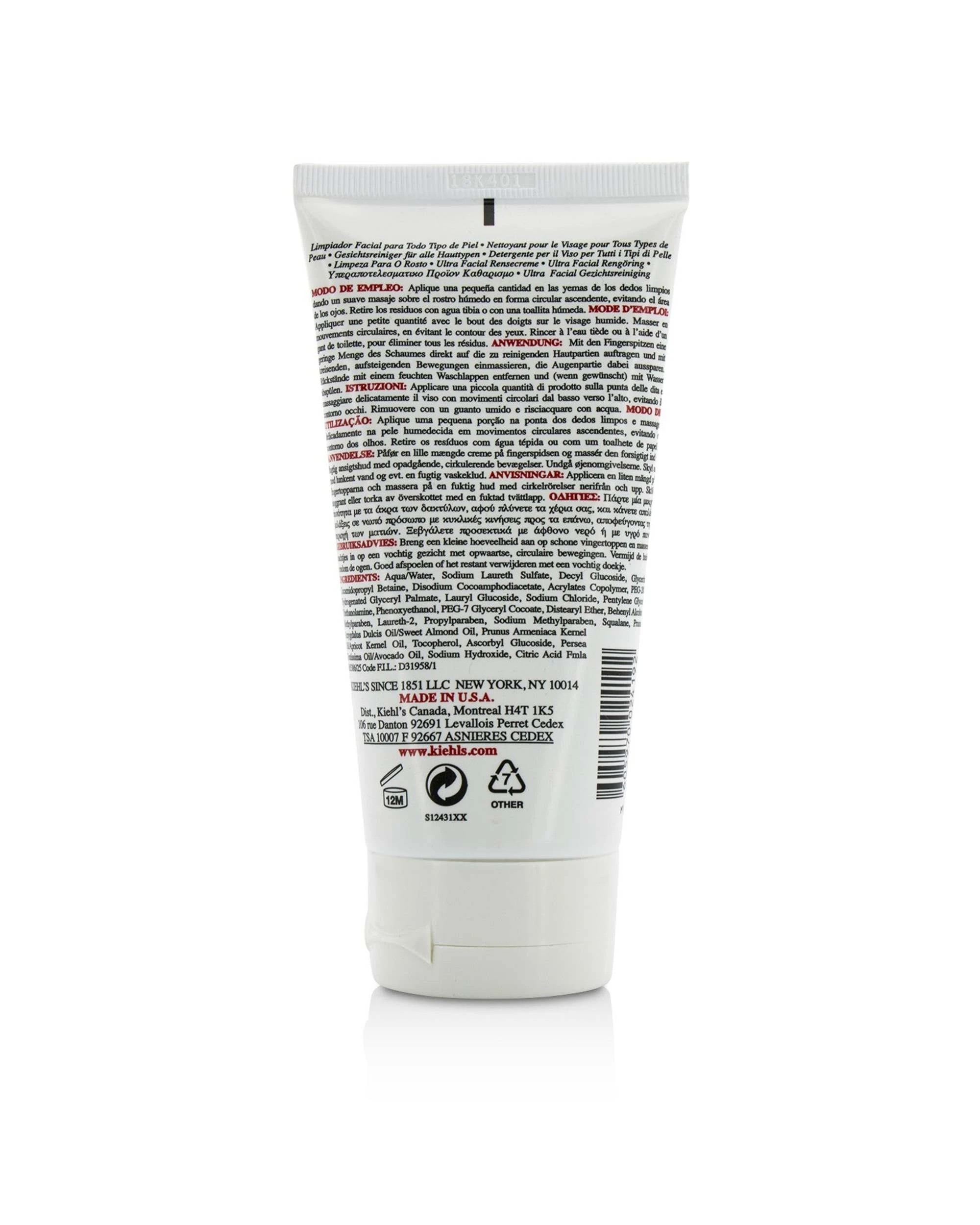 2 Kiehl's Ultra Facial Cleanser - For All Skin Types  150ml/5oz, 2 of 4