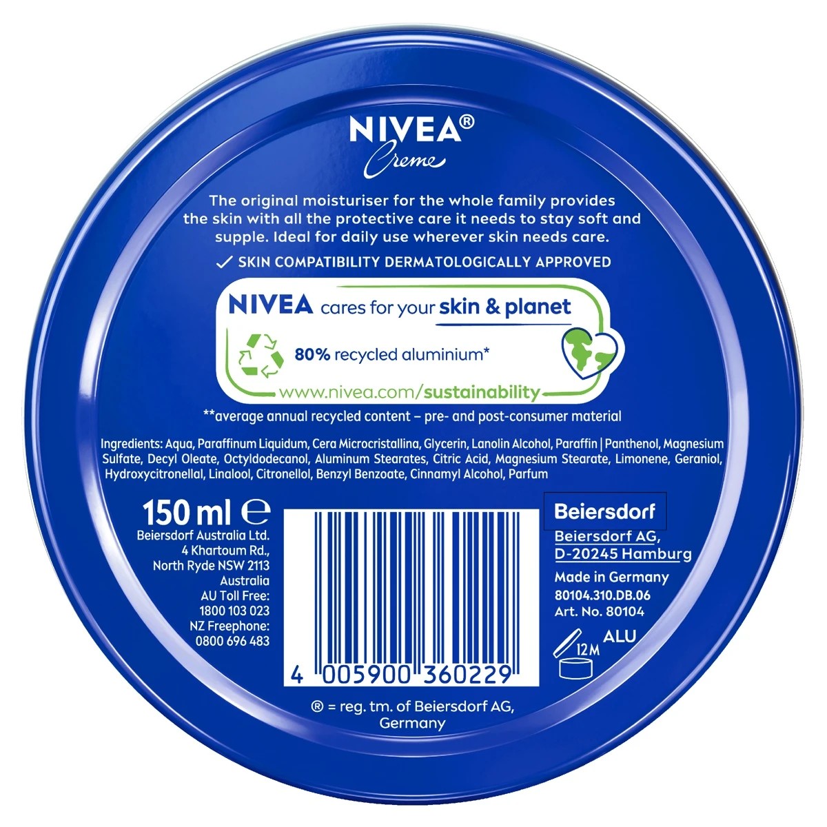 10 Nivea Creme 150ml, 10 of 10