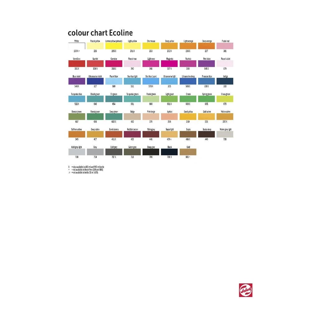 2 Ecoline Liquid Watercolour 30mL White 100, 2 of 2