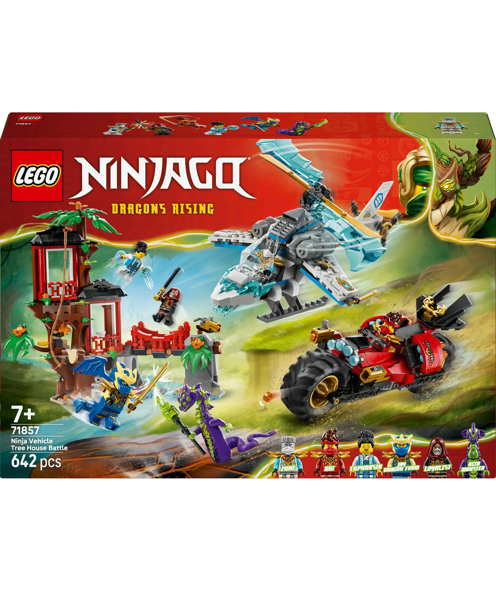 1 LEGO NINJAGO Ninja Vehicle Tree House Battle 71857, 1 of 10