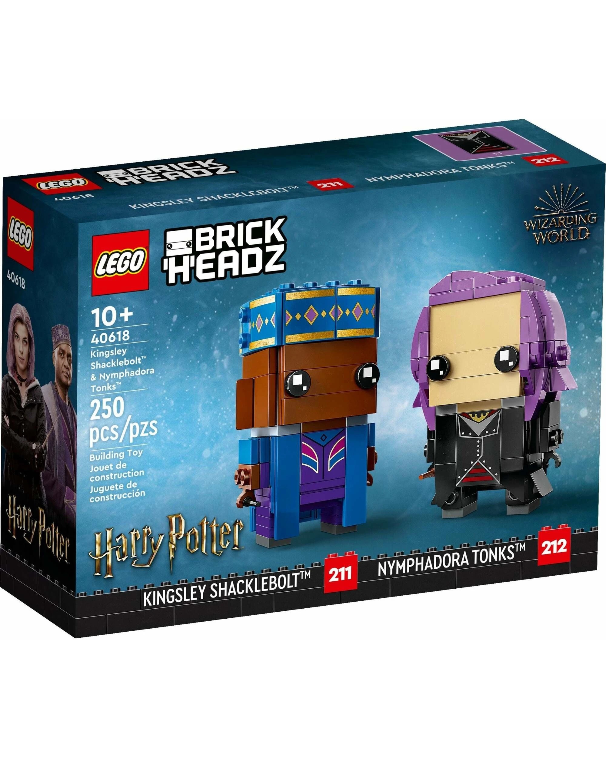 1 LEGO Harry Potter Series 40618 Kingsley Shacklebolt & Nymphadora Tonks, 1 of 4