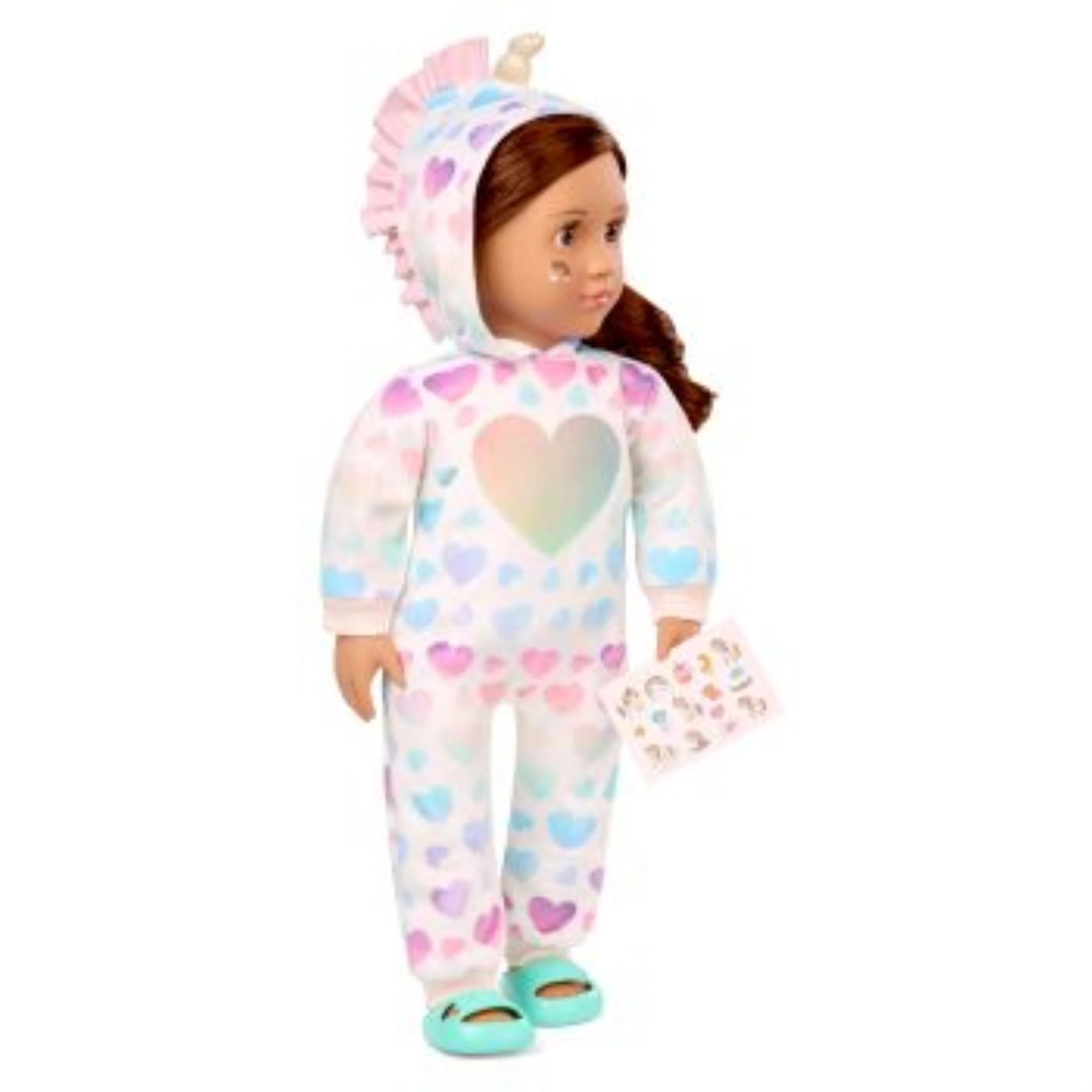 4 Our Generation Dream Bright Glow In The Dark Pyjama Outfit - Multi, 4 of 6