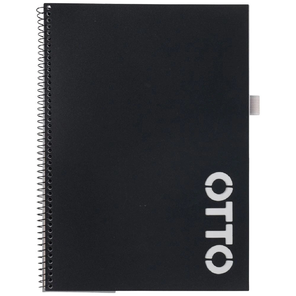 2 Otto A4 Notebook 120 Page Black, 2 of 4