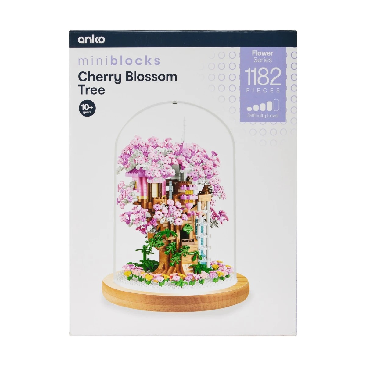 1 1182 Piece Mini Blocks Flower Series: Cherry Blossom Tree, 1 of 3