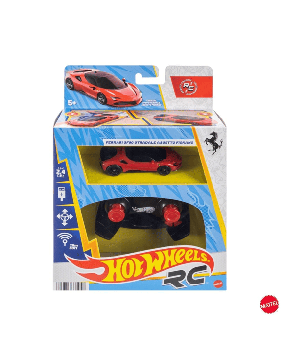 Hot Wheels RC Scale Ferrari SF90 Stradale Assetto Fiorano Action Vehicle