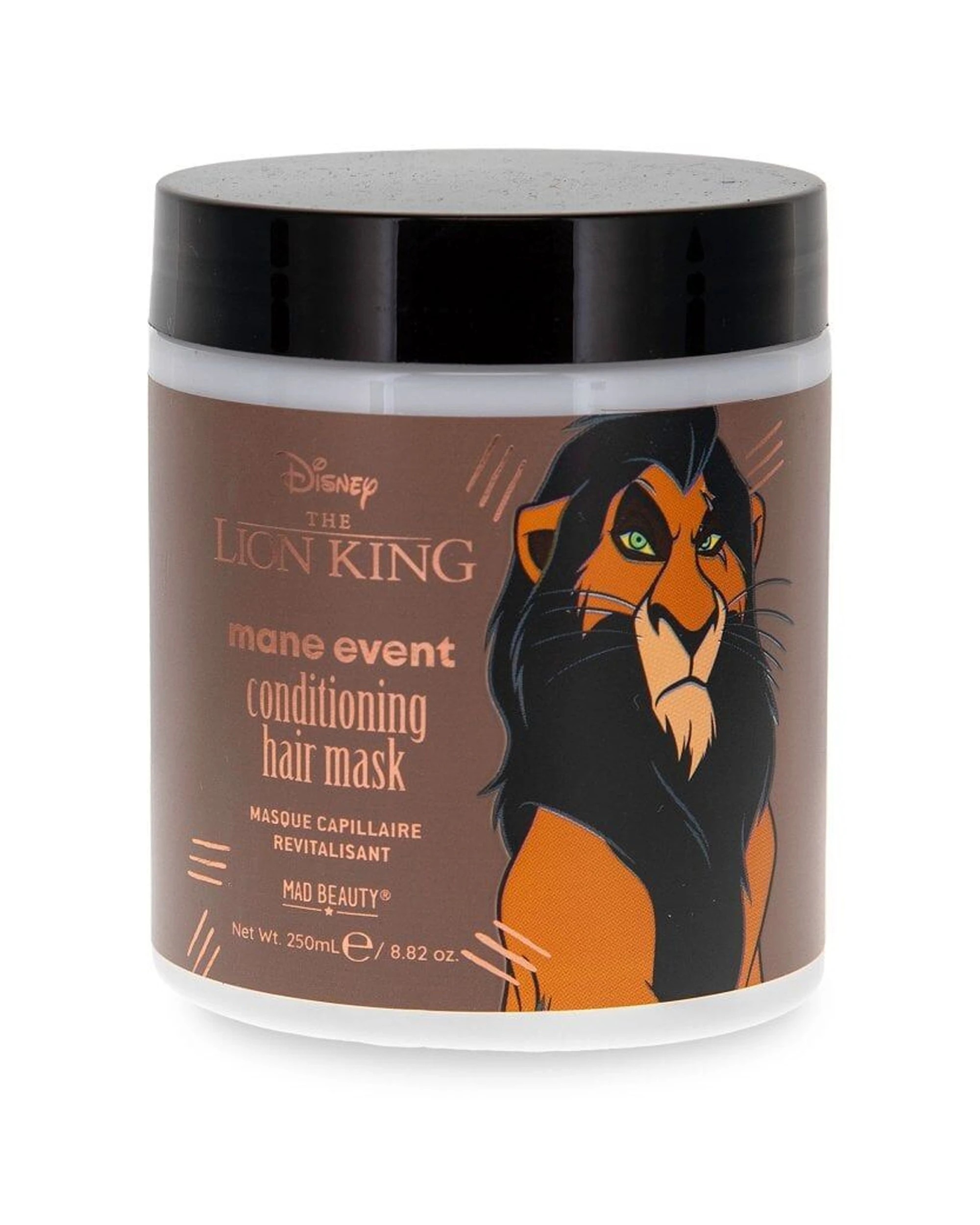 2 Disney 6PK Lion King Scar Deep Conditioning Hair Mask 250ml Mango & Papaya - Black, 2 of 2