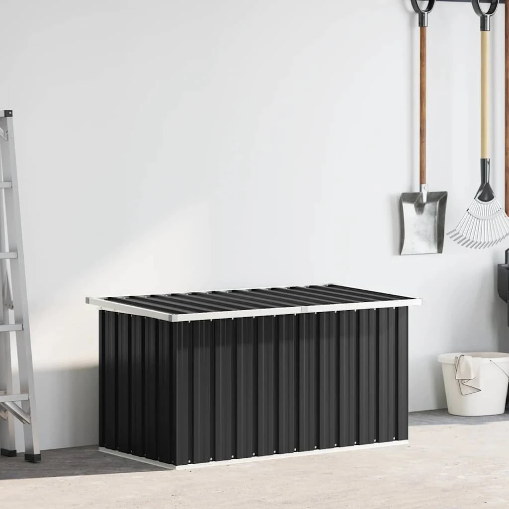 4 Vidaxl Storage Box Garden Cushion Box - Grey, 4 of 10