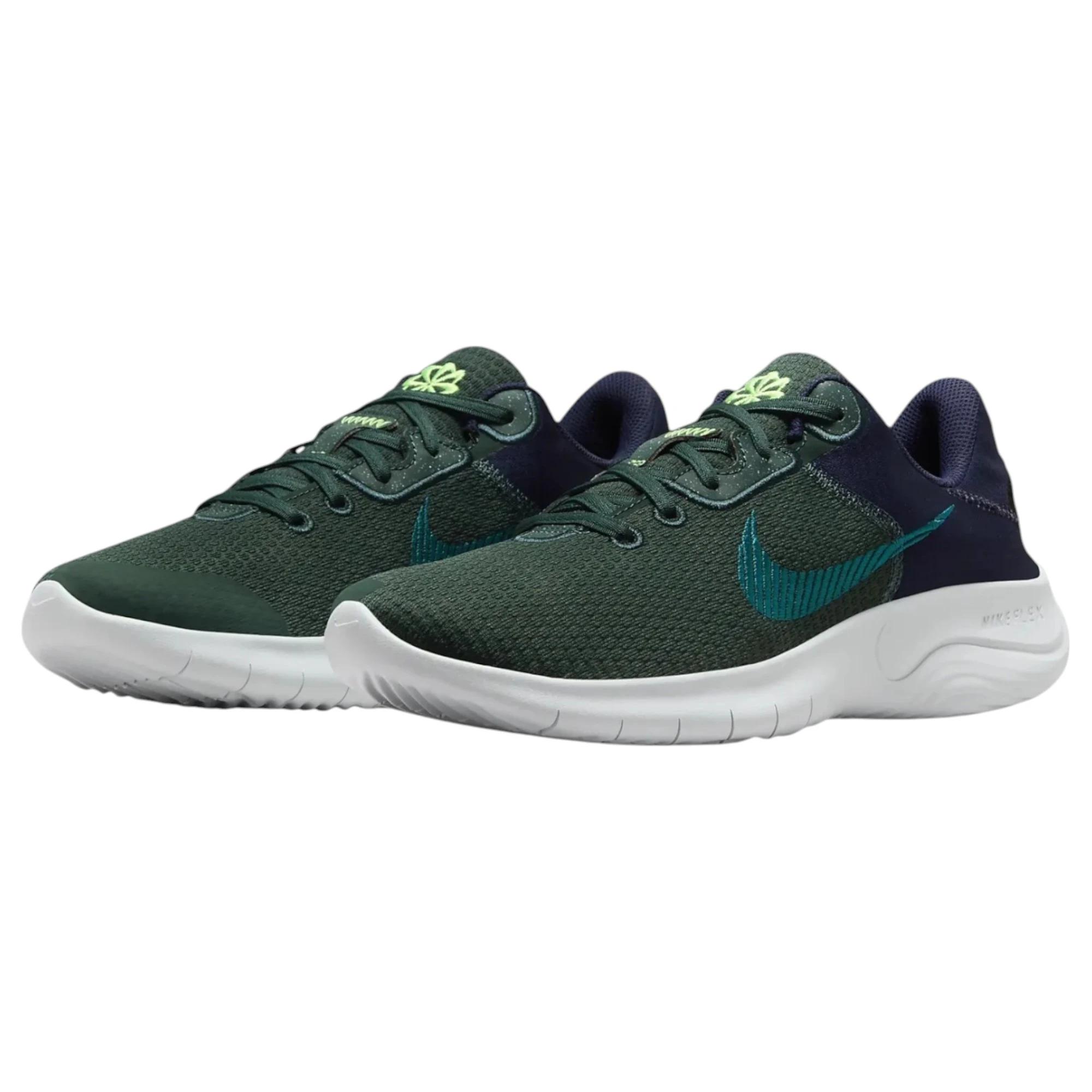 2 Nike Mens Flex Experience Run 11 Next Nature Grey/ Purple Athletic Shoes GREY/PURPLE, 2 of 7
