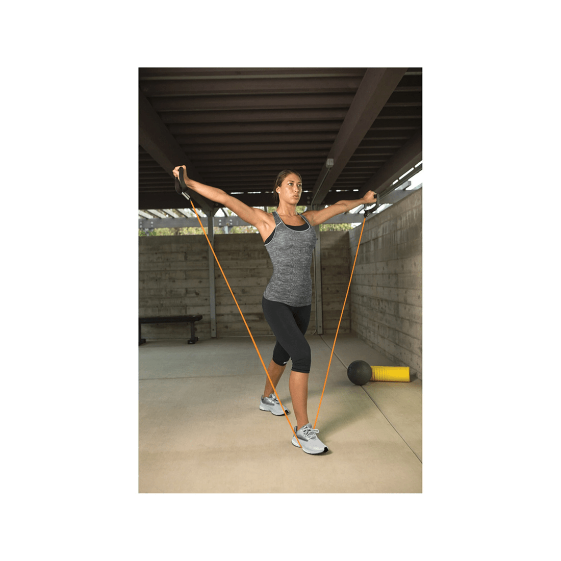 3 SKLZ Training Cable Light Weight 30-40lb 152cm Latex Slide-Lock Compatible - Orange, 3 of 3