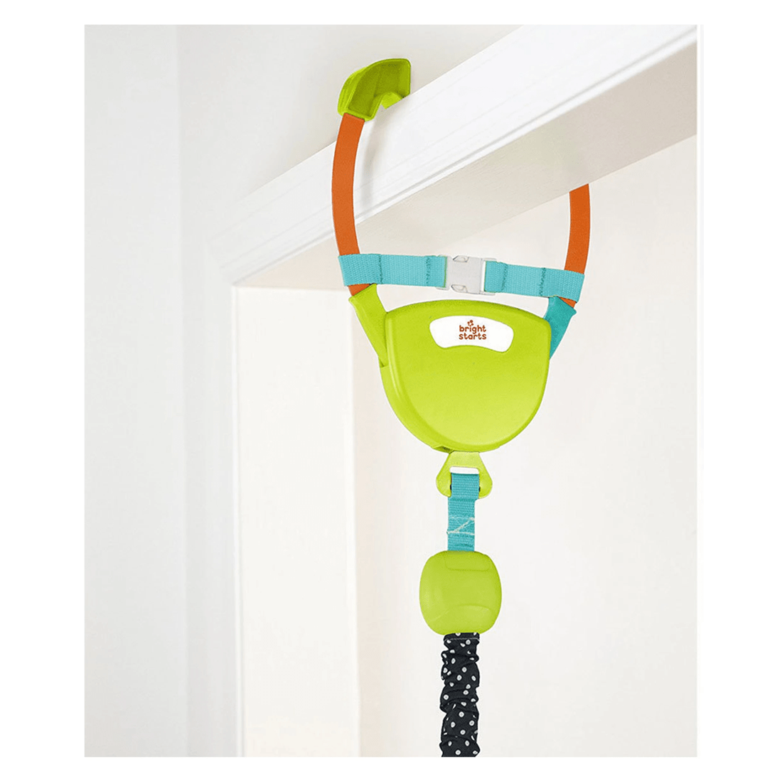 5 Bright Starts Baby Bounce N Spring Deluxe Door Clamp Jumper With Plush Toys Mirror
 - Multi, 5 of 7