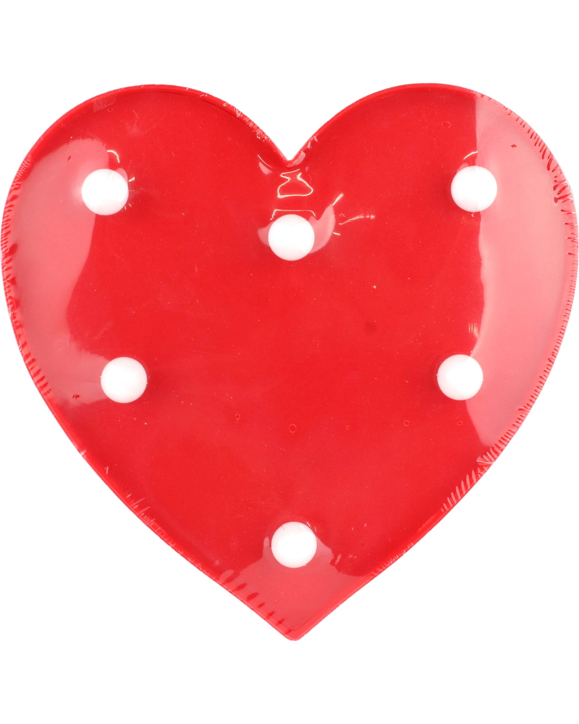 2 Partyrama Light Up LED Love Heart 16cm, 2 of 2