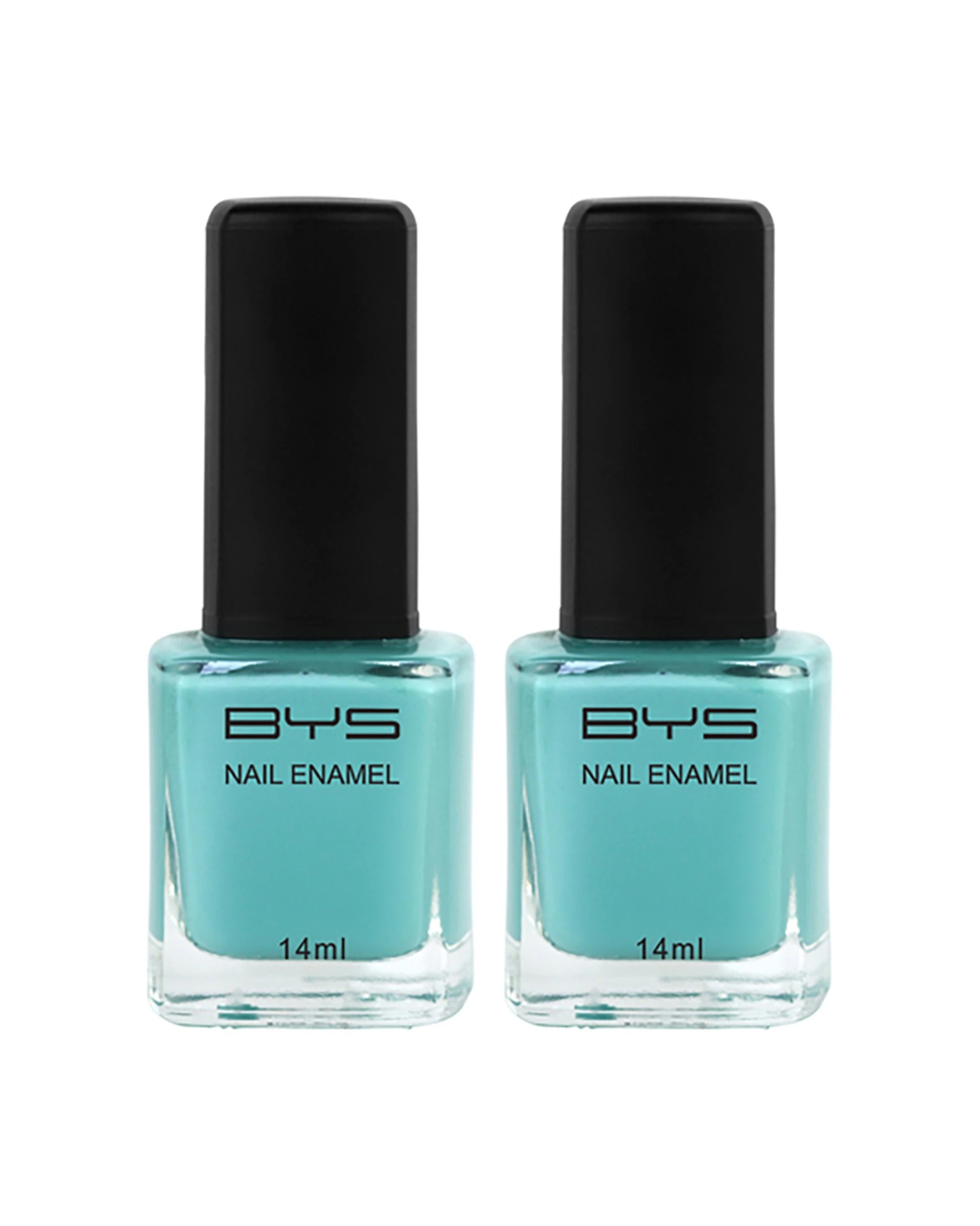 1 BYS 2PK BYS Pastel Kung Fu Nail Polish Long Wearing Chip Resistant 14ml - Blue, 1 of 1