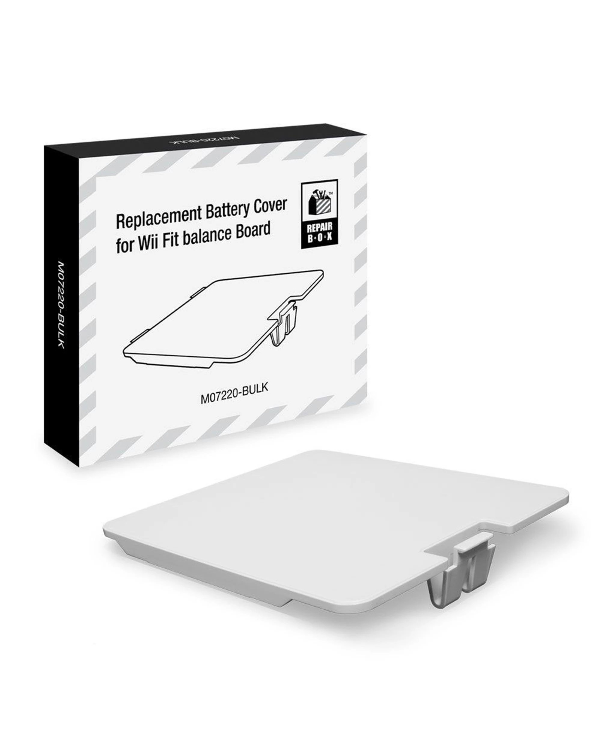 1 RepairBox Balance Board Battery Cover For Wii Fit - White, 1 of 3