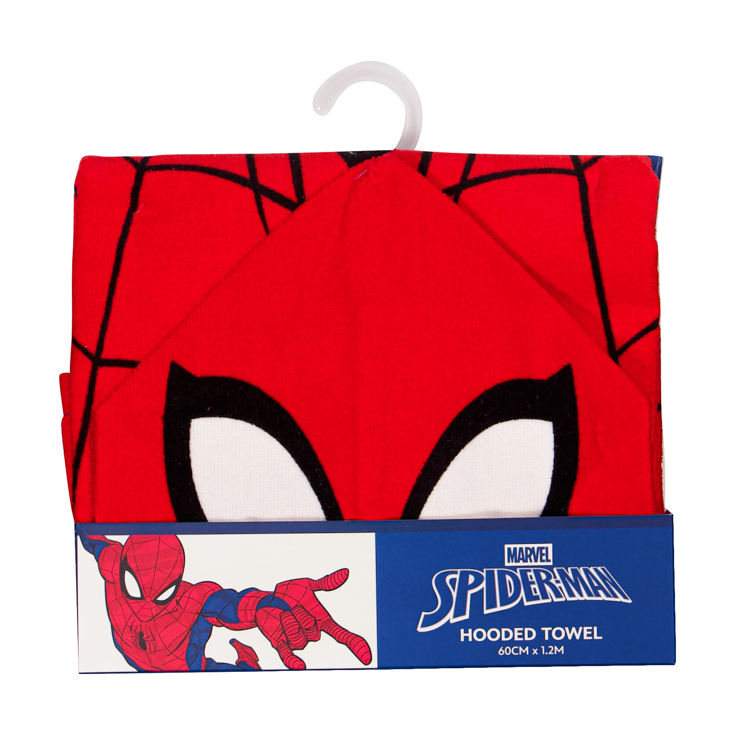 4 Marvel Spider-Man Cotton Hooded Towel, 4 of 4