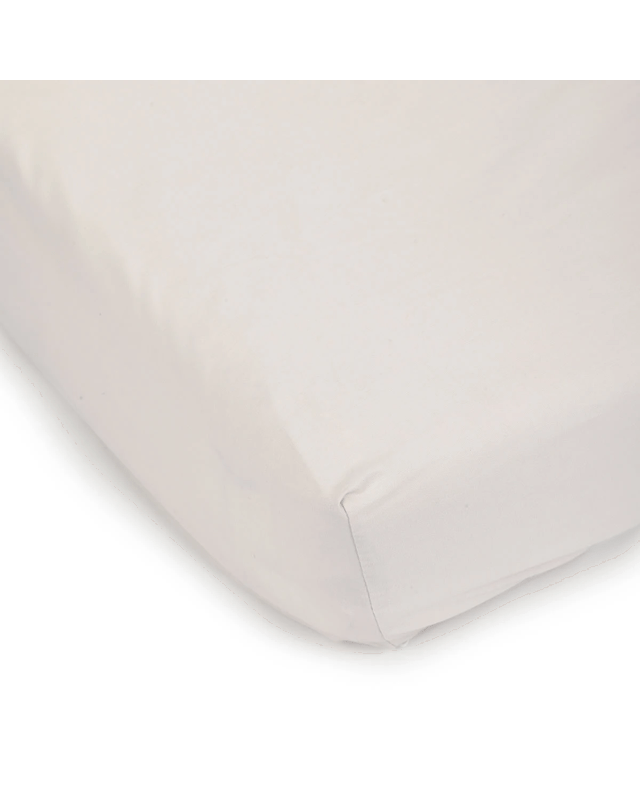 225 Thread Count Cotton Rich Fitted Sheet - Single Bed, Oat