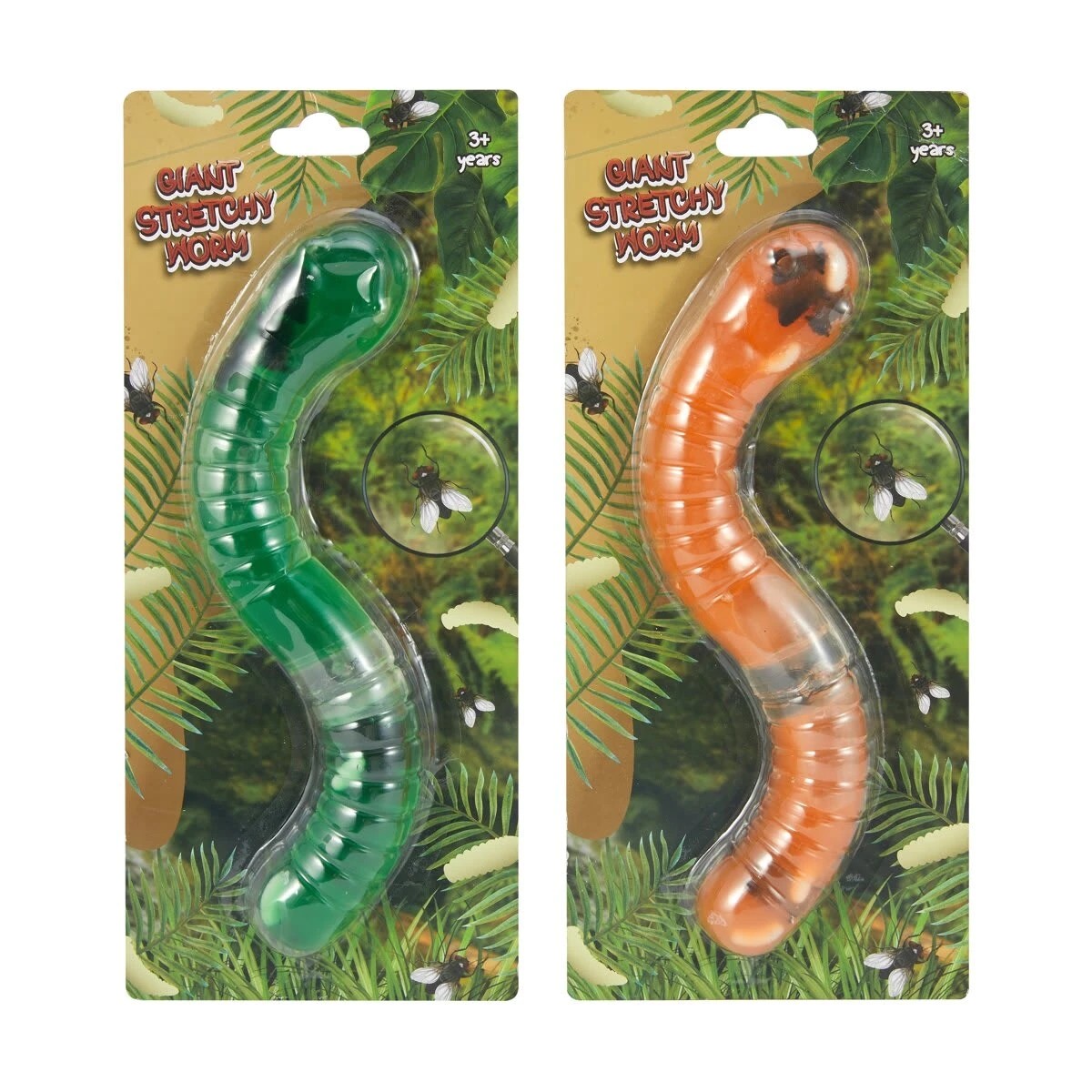 1 Giant Stretchy Worm - Assorted, 1 of 9