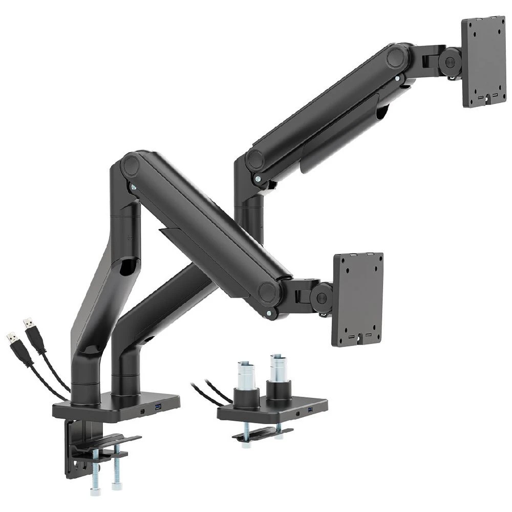 3 J.Burrows Dual Heavy Duty Monitor Arm 17"-45", 3 of 10