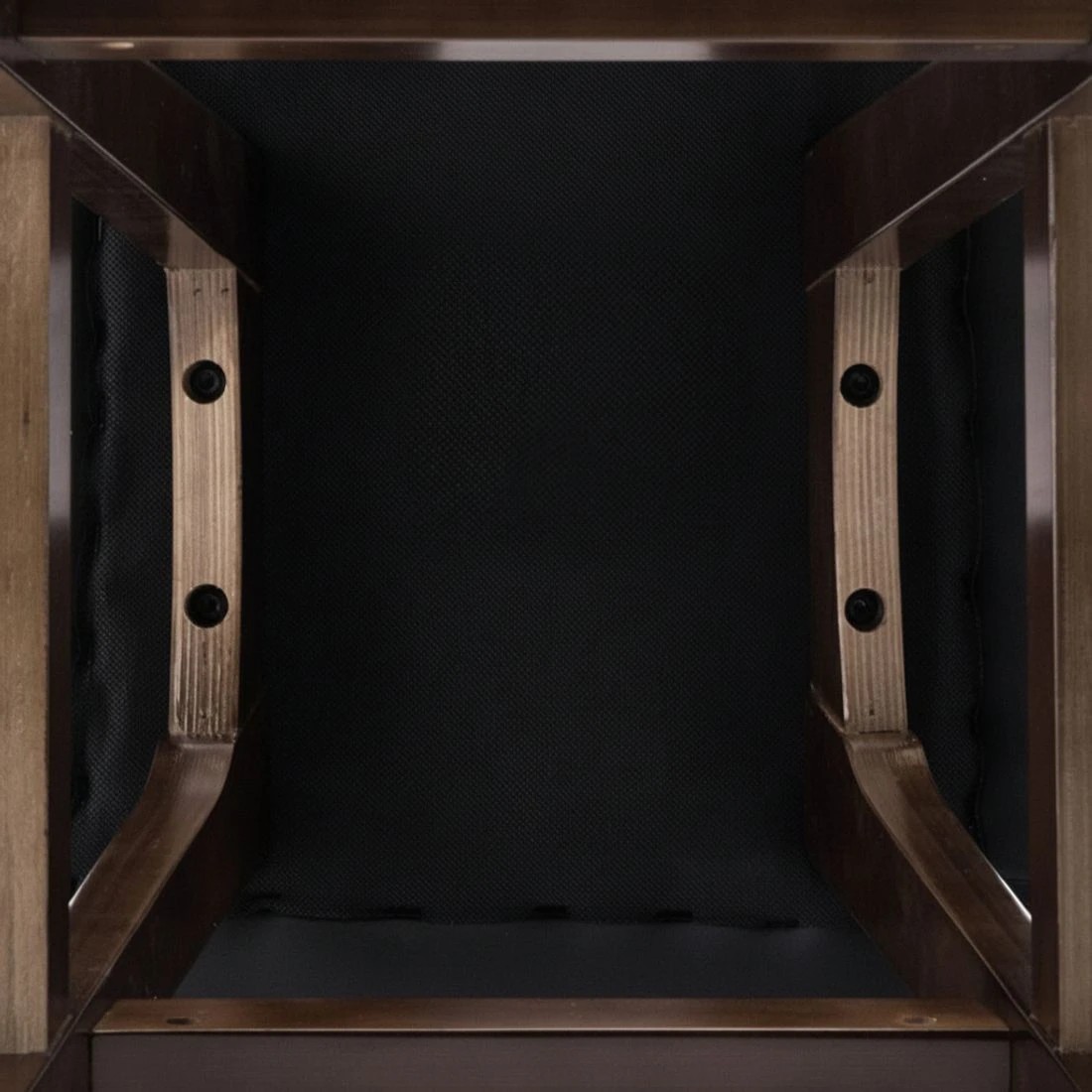 7 Artiss 2x Bar Stools Wooden Stool - Black, 7 of 8