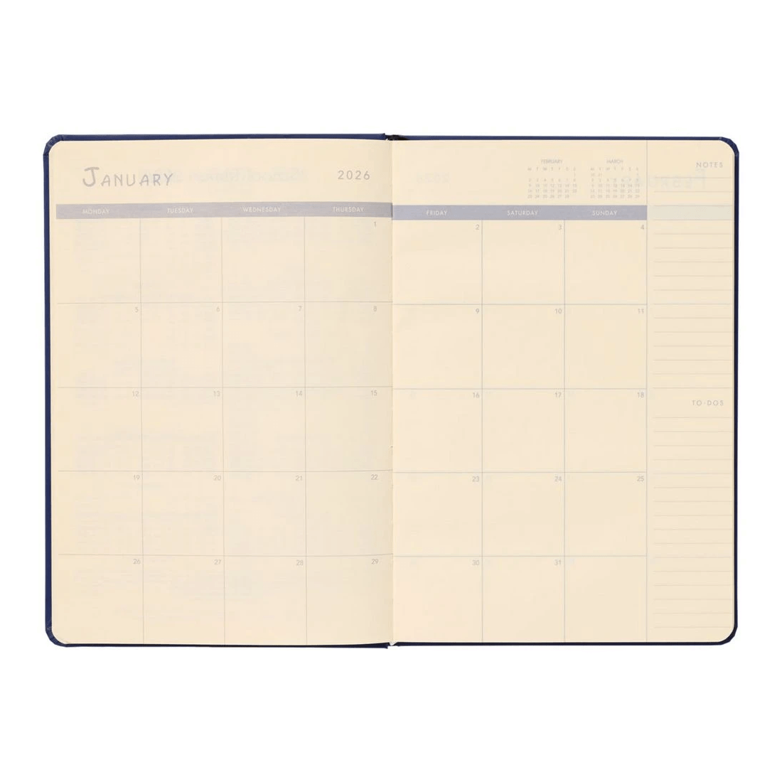 5 Keji A5 Week to View 2026 Diary, 5 of 7