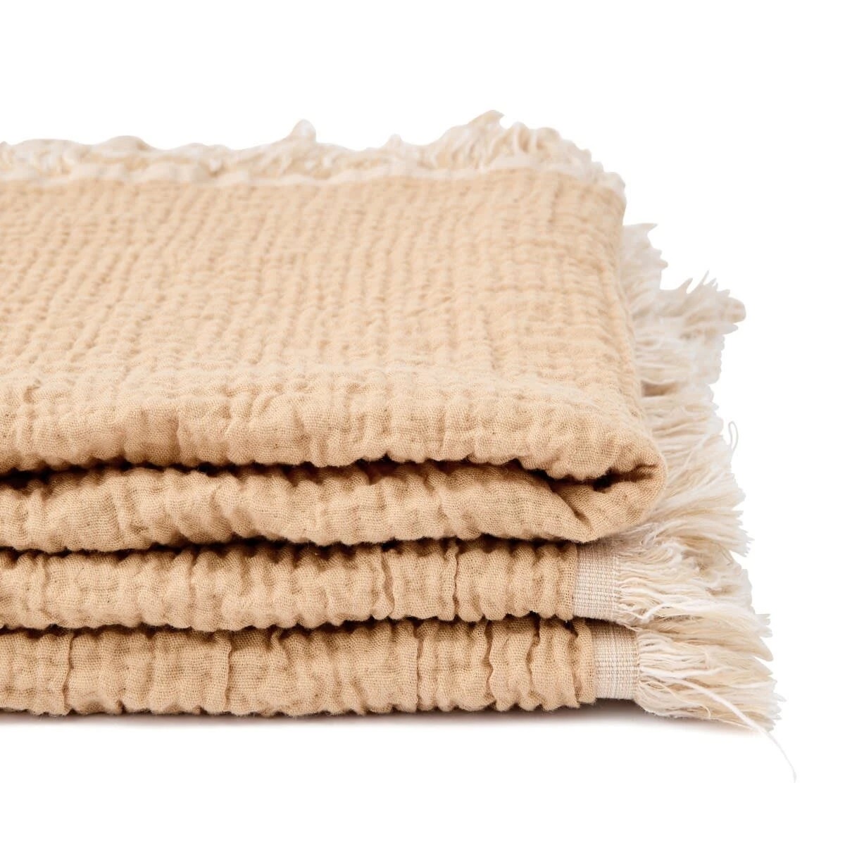 6 Reversible Muslin Throw - Lark, 6 of 6