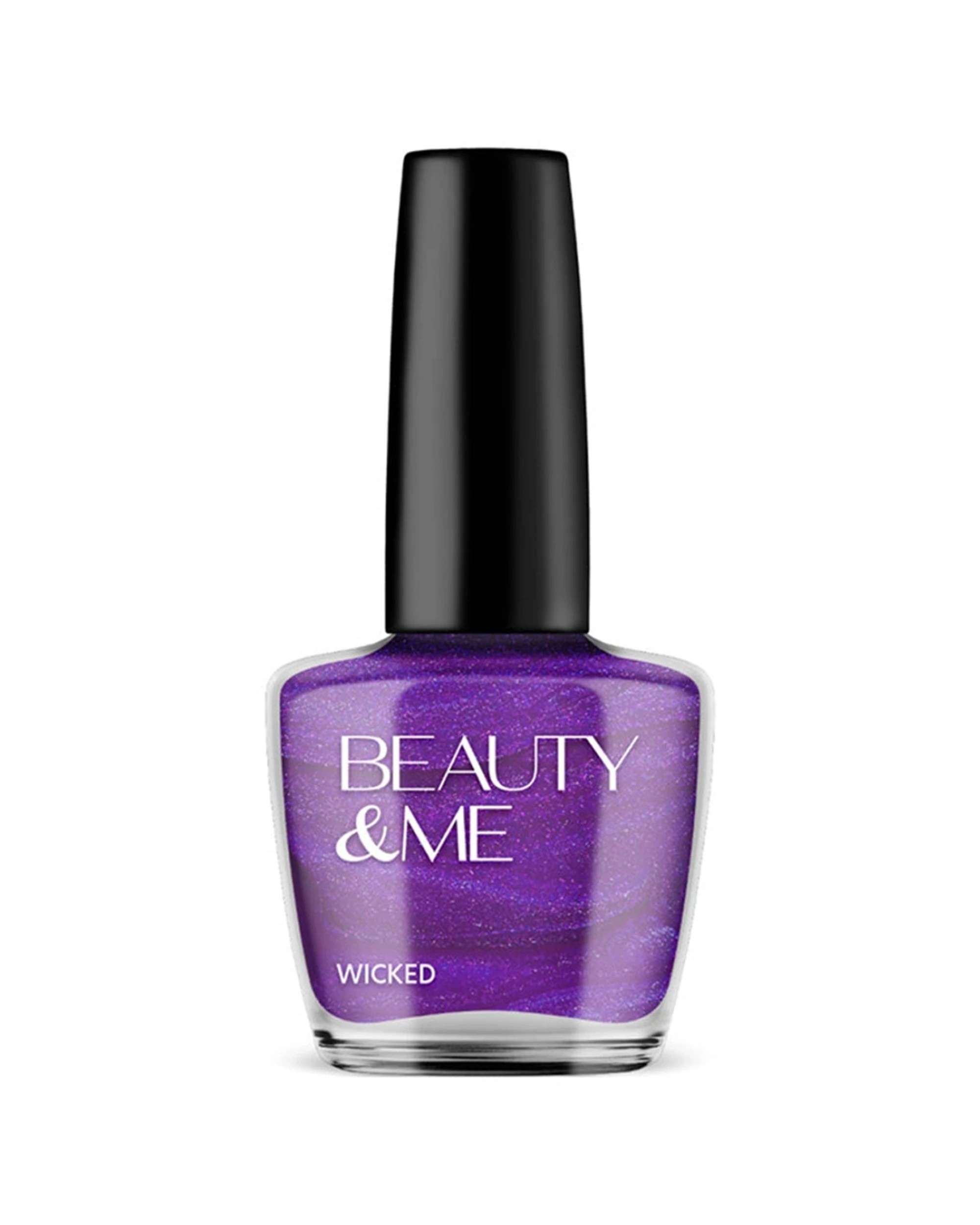 1 Beauty & Me Nail Polish 12ml - 24 'Wicked' Deep Purple - Purple, 1 of 1