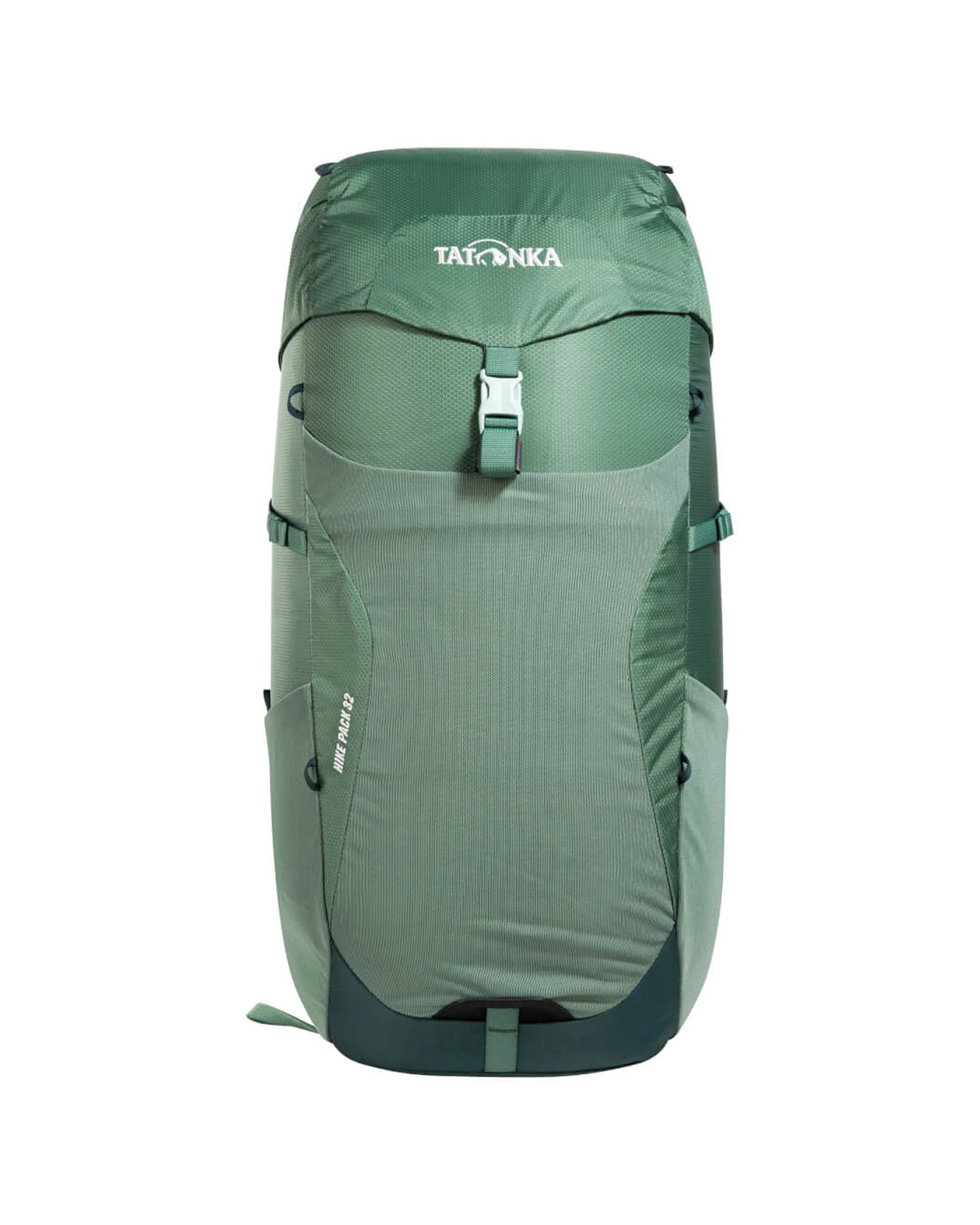 3 Tatonka Nylon Hike Pack 32L Outdoor Travel Backpack Ventilated Rain Cover - Green, 3 of 4