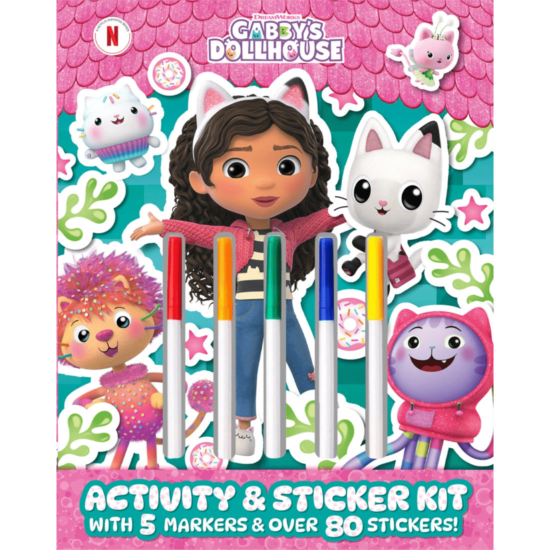 1 DreamWorks Gabby’s Dollhouse: Activity and Sticker Kit, 1 of 1