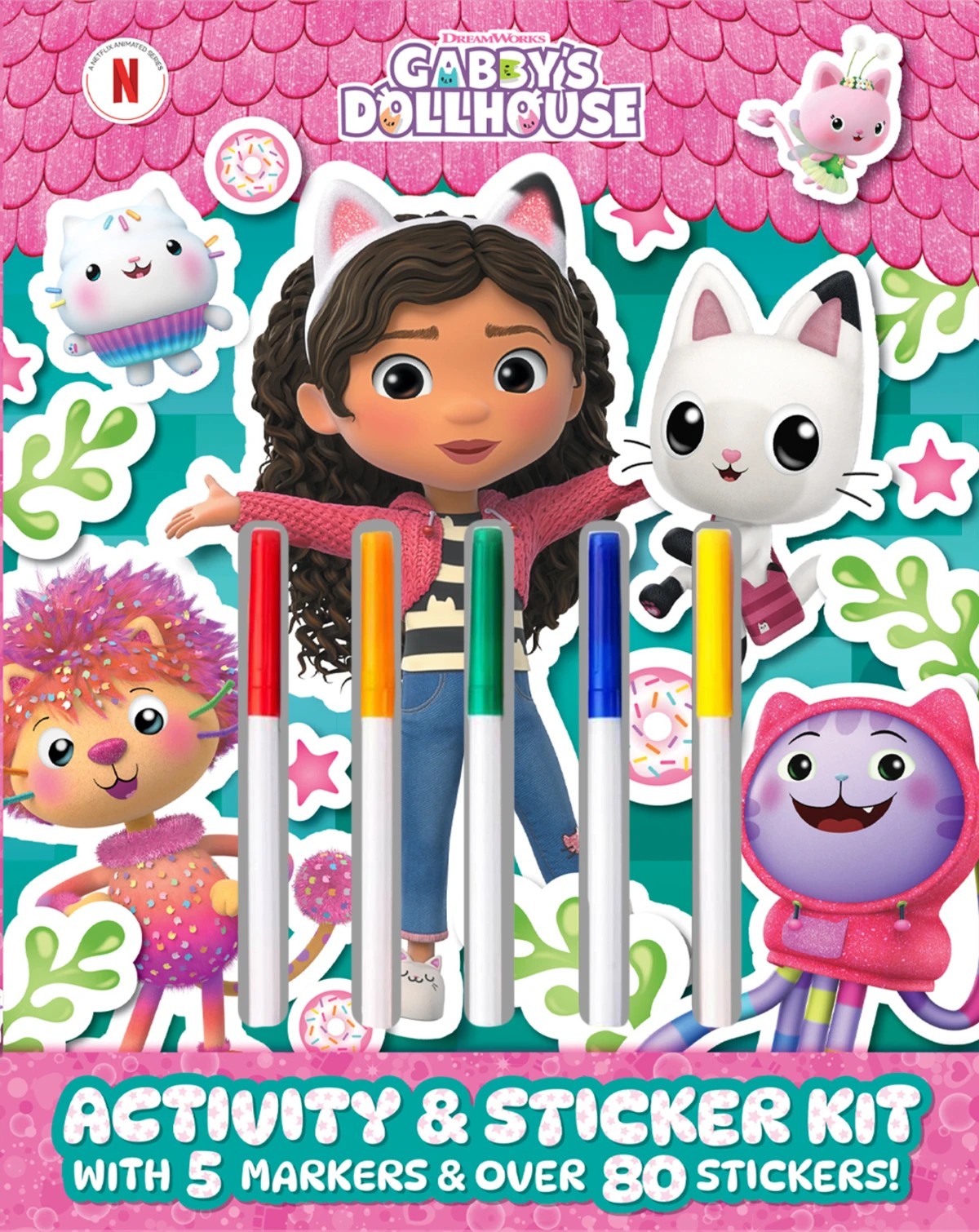 1 DreamWorks Gabby’s Dollhouse: Activity and Sticker Kit, 1 of 1