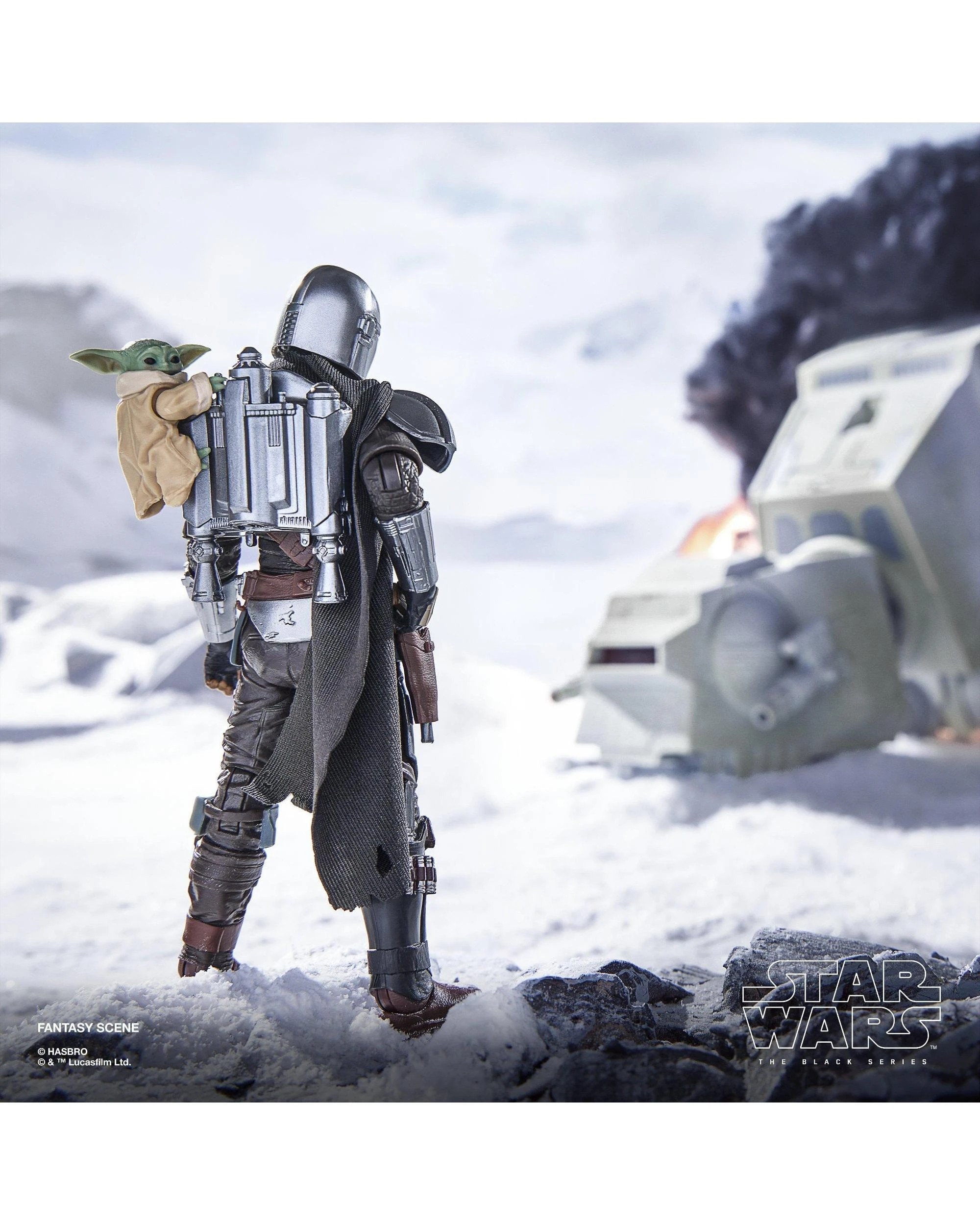 7 Star Wars The Black Series Star Wars: The Mandalorian and Grogu The Mandalorian and Grogu Action Figure, 7 of 10