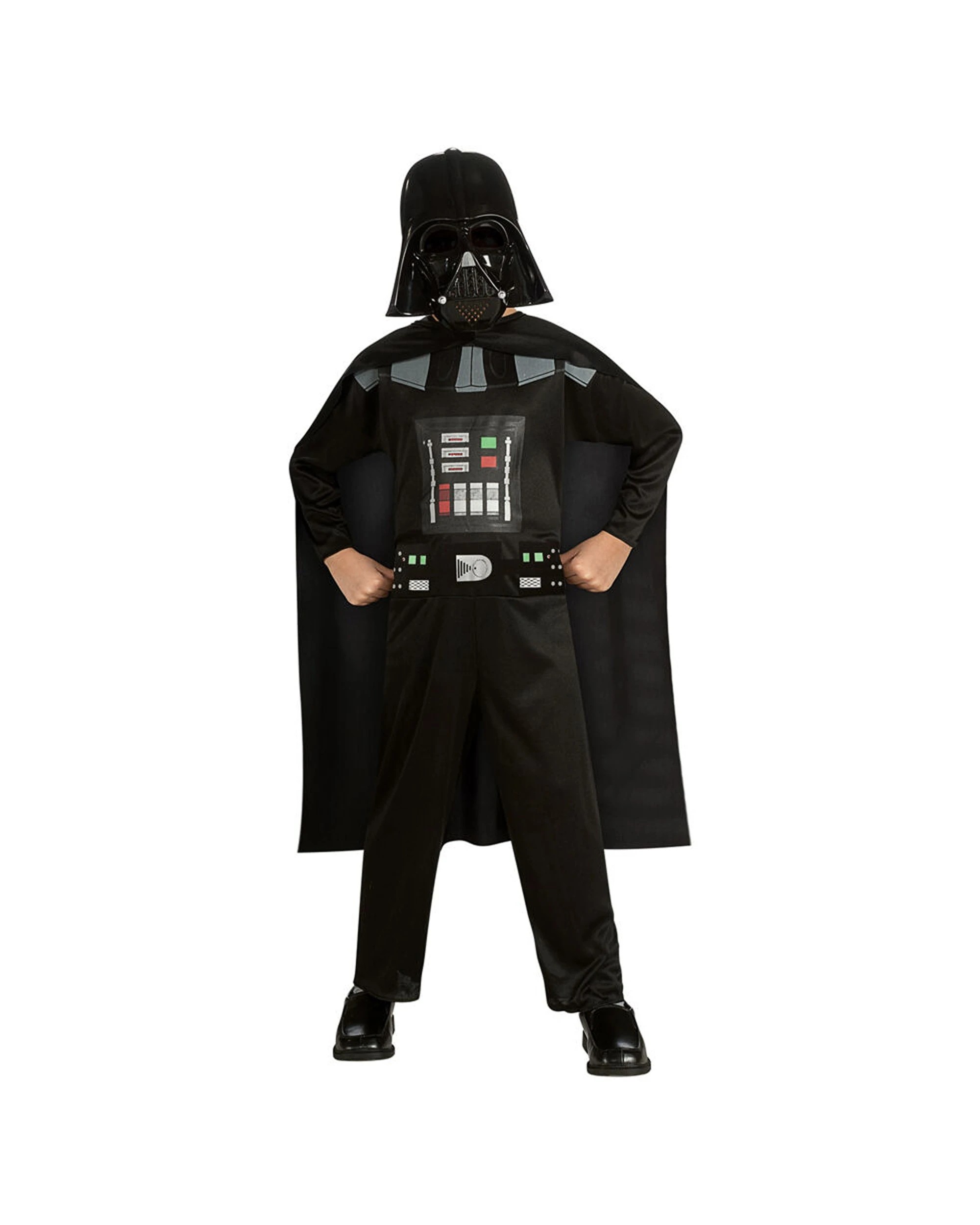1 Star Wars Darth Vader Opp Dress Up Costume Kids S - Black, 1 of 3