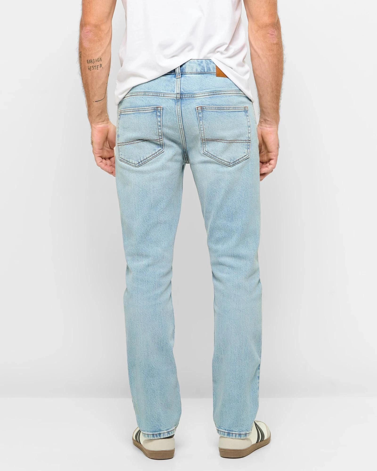 4 Target Man Straight Fit Denim Jeans INDIGO TINT, 4 of 5