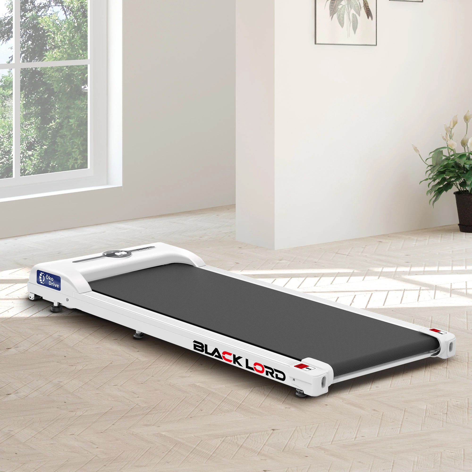 3 Black Lord Treadmill Electric Walking Pad Fitness Home Gym - White, 3 of 9