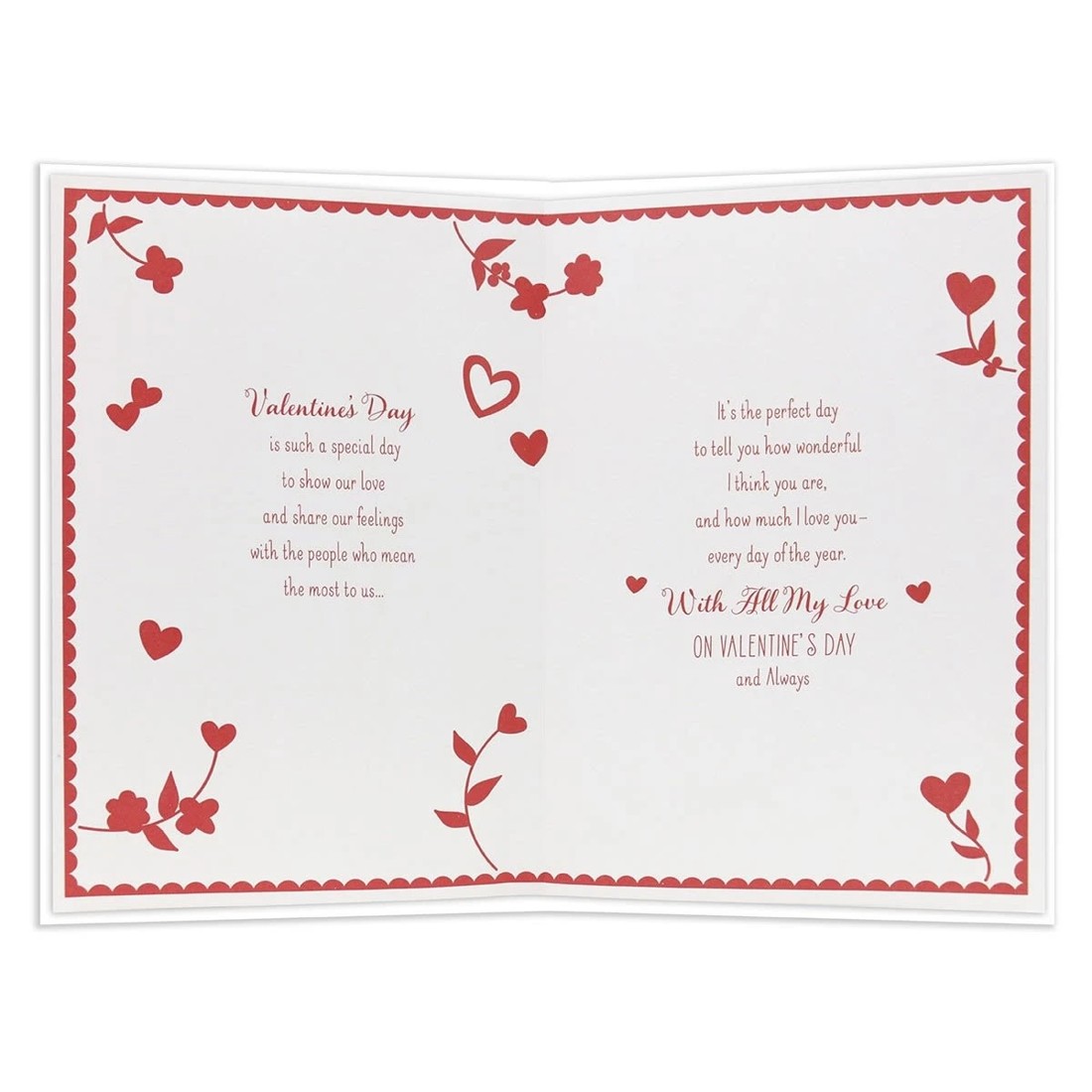 2 Hallmark Valentine's Day Card - For the One I Love, 2 of 3