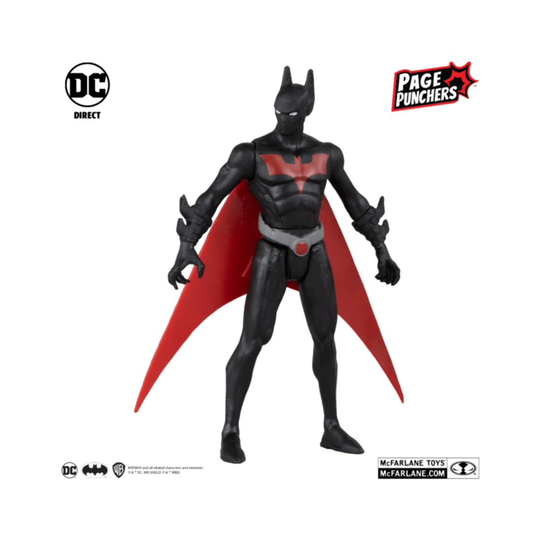 4 McFarlane Toys DC Page Punchers Batman Beyond: Neo Year Batman Beyond 3 inch Action Figure with Comic Book, 4 of 8