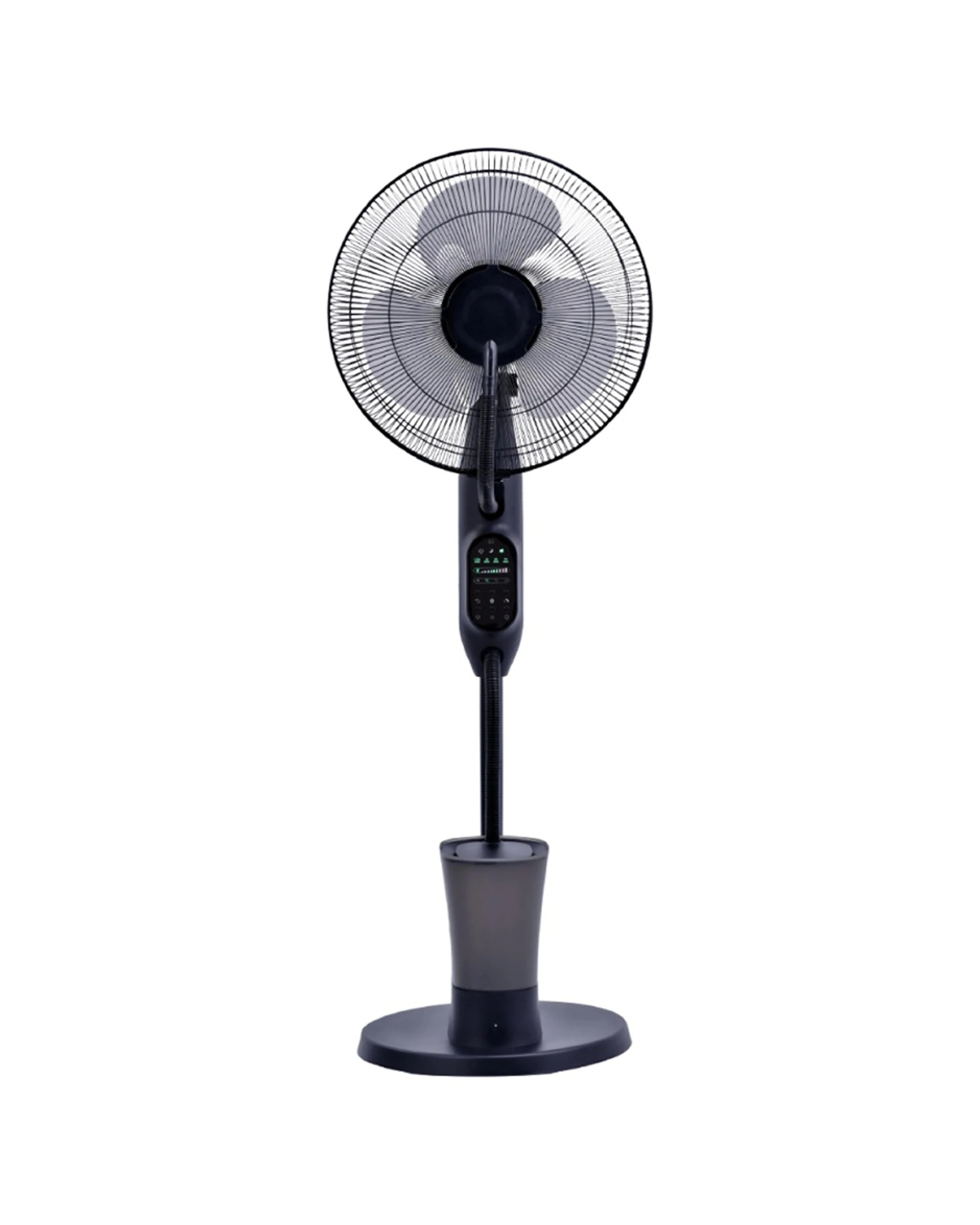 1 Heller 40cm Misting Fan With Remote Control - Black, 1 of 3