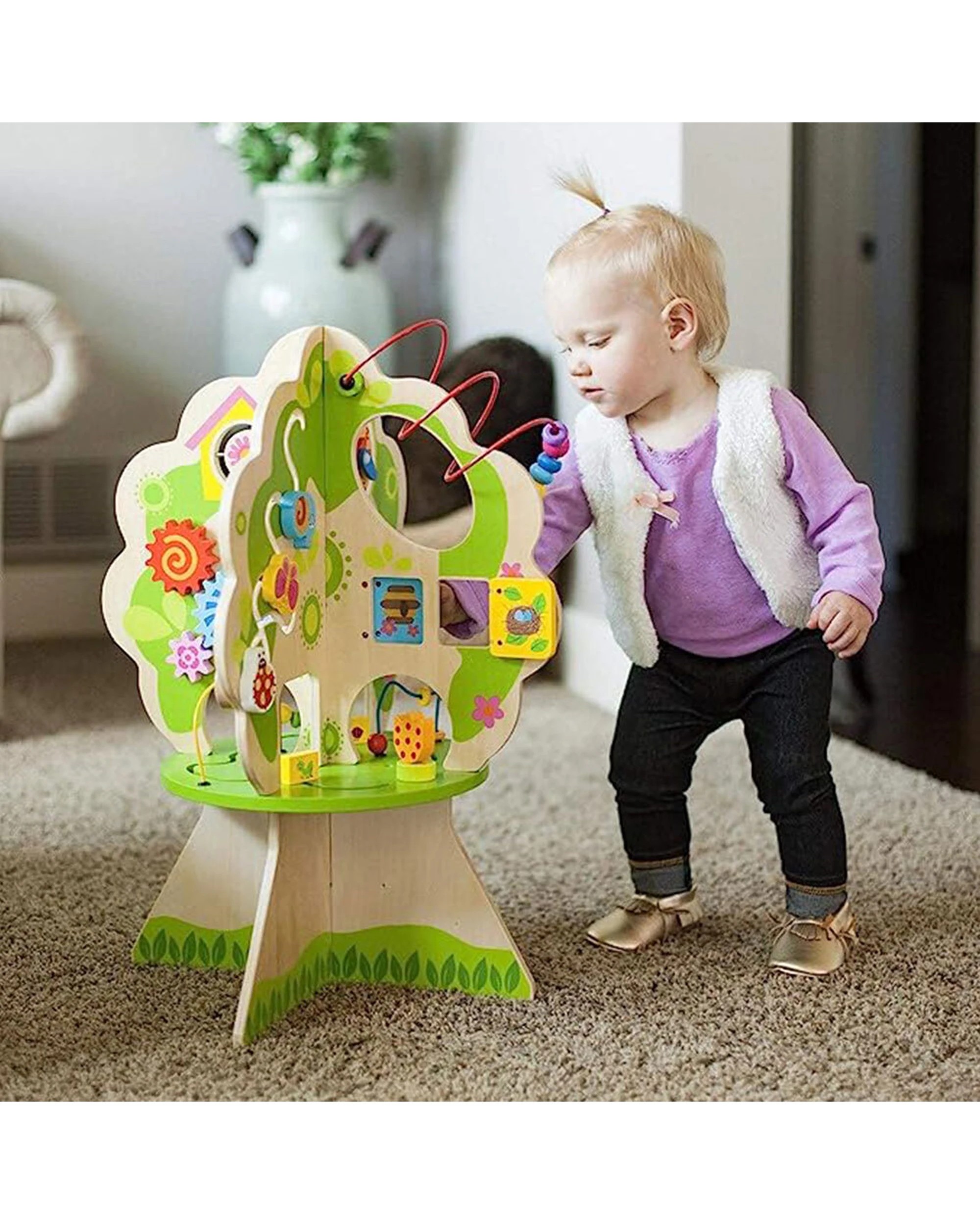 3 Fat Brain Toy Co. Forest Friends Discovery Tree Sensory Exploration Fine Motor Skills - Multi, 3 of 3