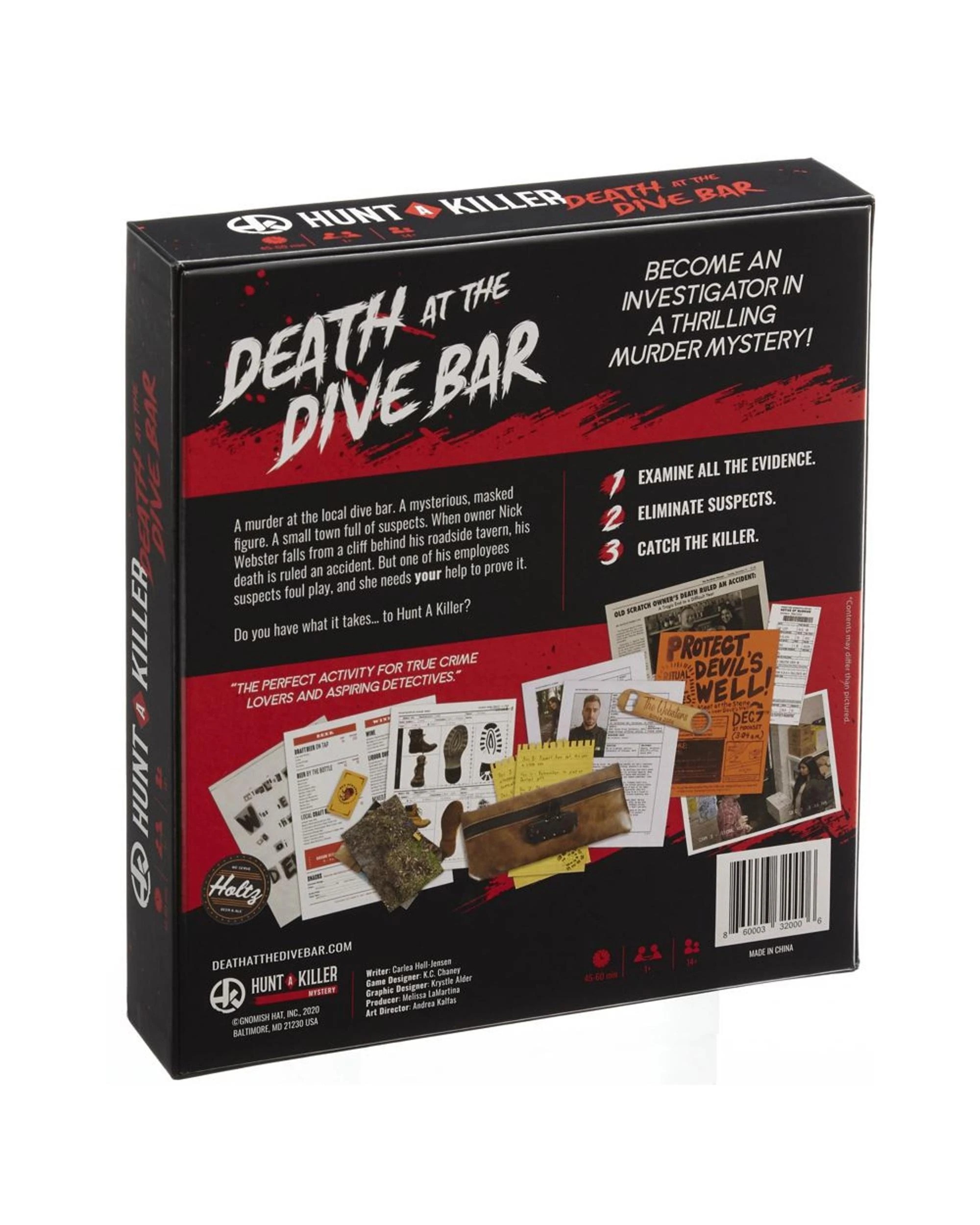 2 Hunt A Killer Mystery: Death at a Dive Bar, 2 of 2