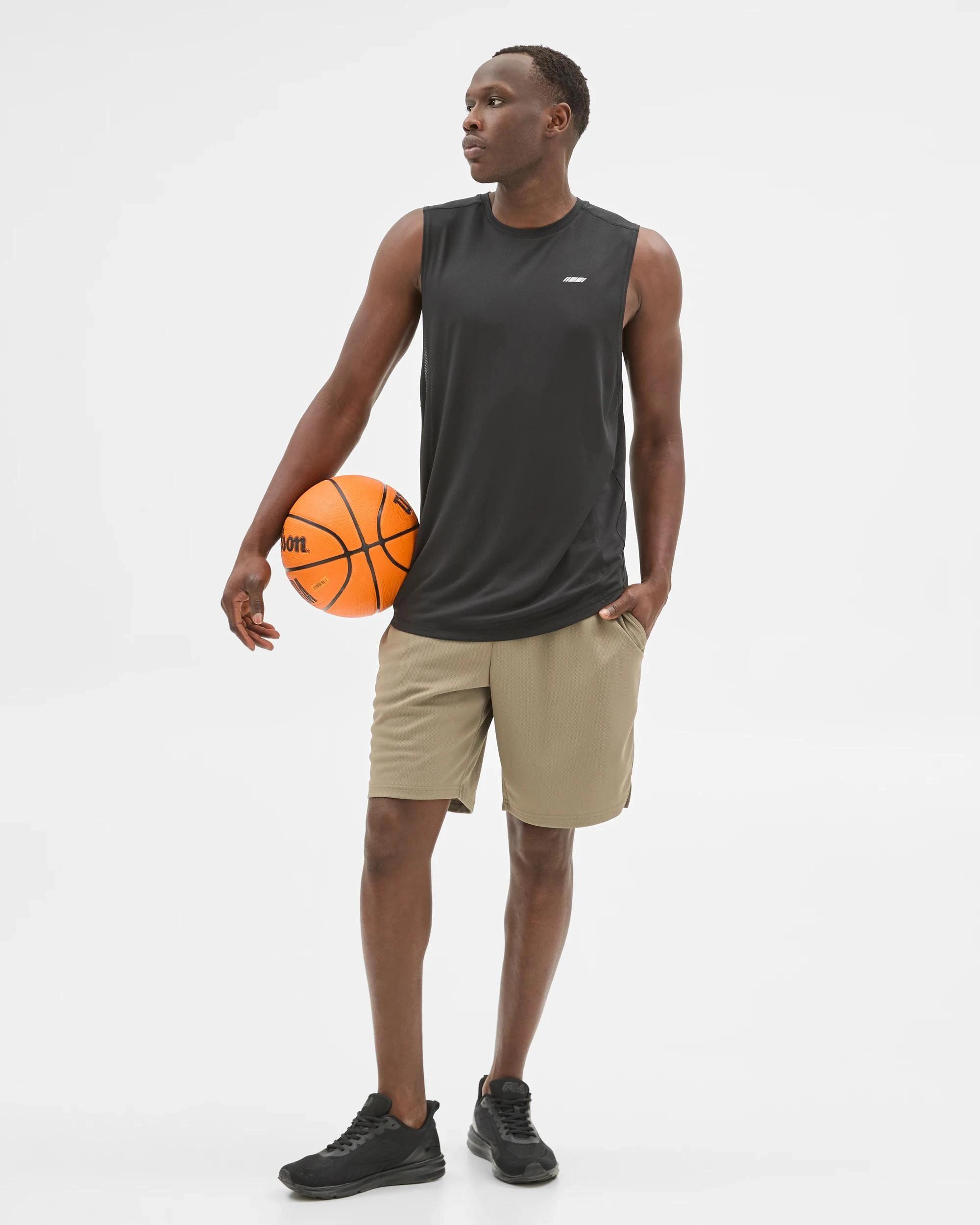 1 Target Active Mesh Shorts KHAKI, 1 of 6