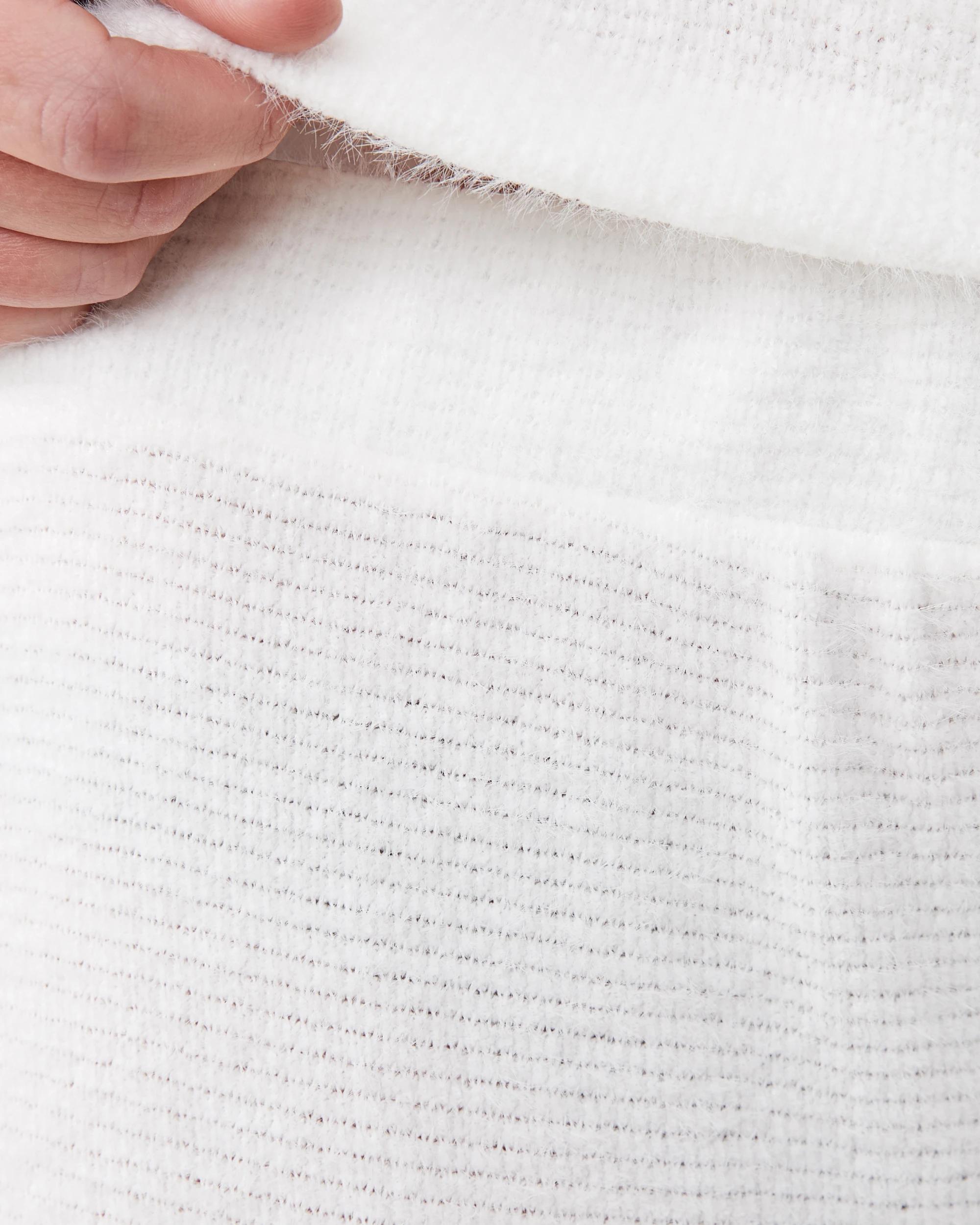 4 Plush Waffle Lounge Pants Whisper, 4 of 4