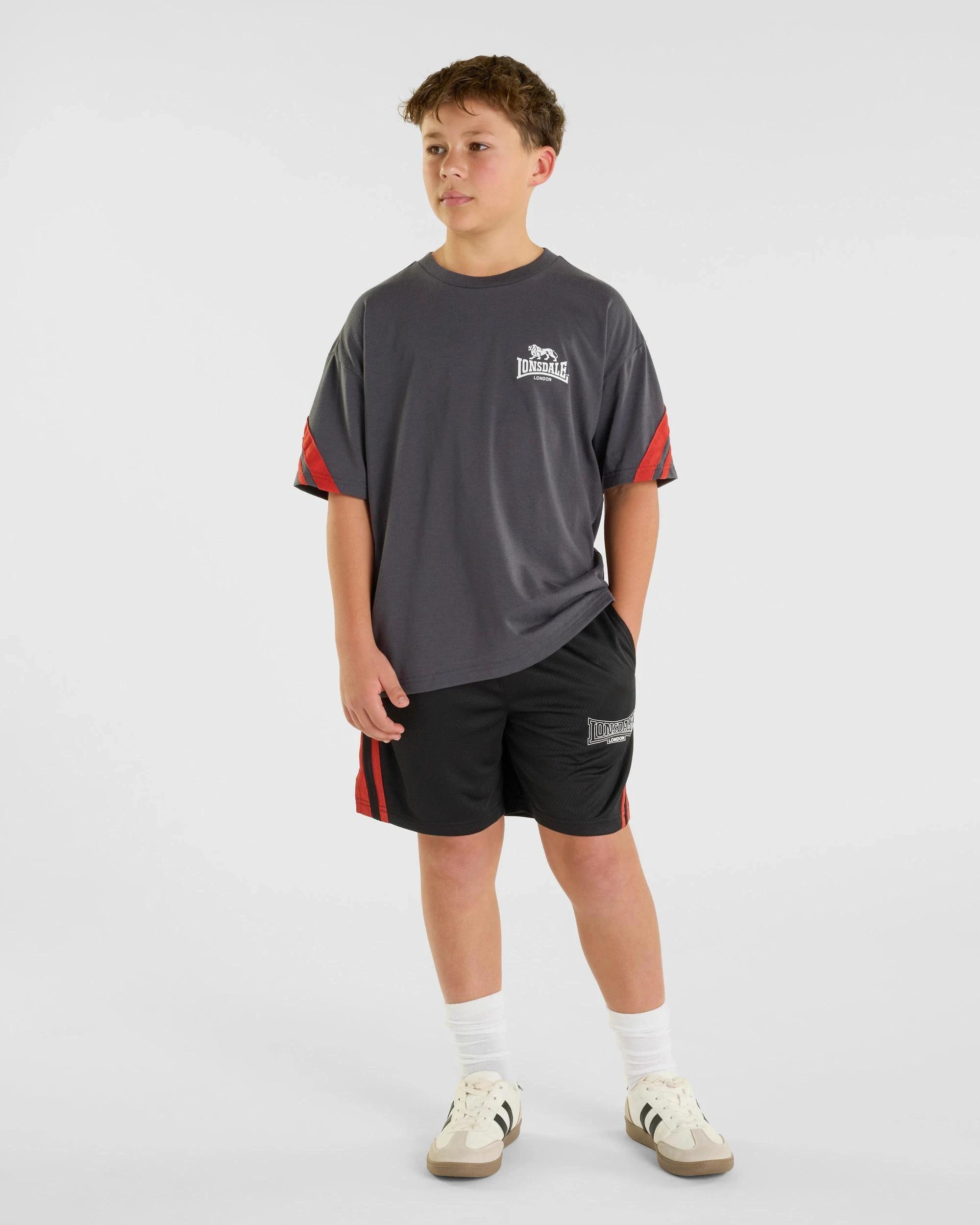 4 Mesh Shorts - Lonsdale London - Black BLACK, 4 of 4